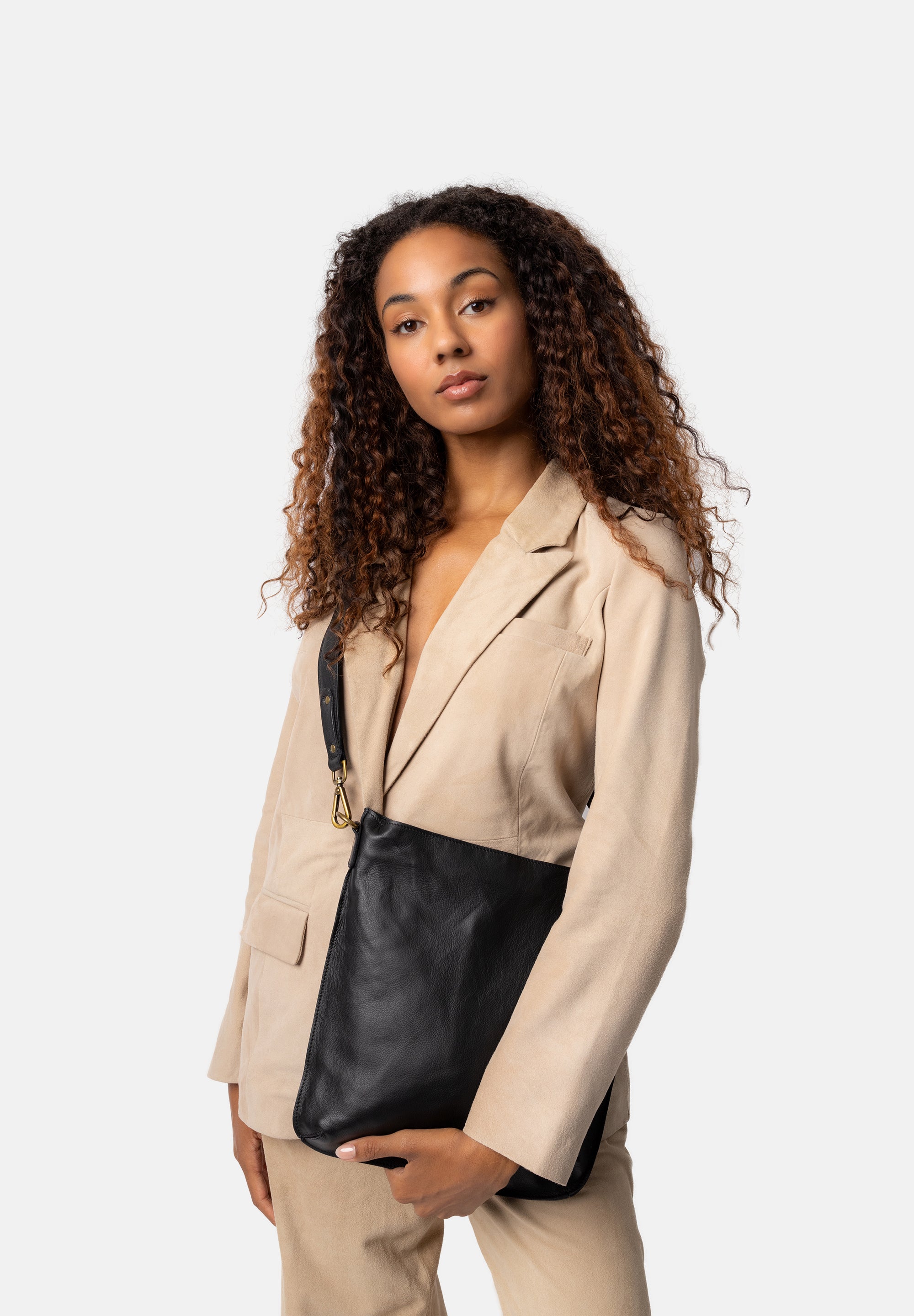 Crossbody | Skinnveske | Sort | Fillis Big