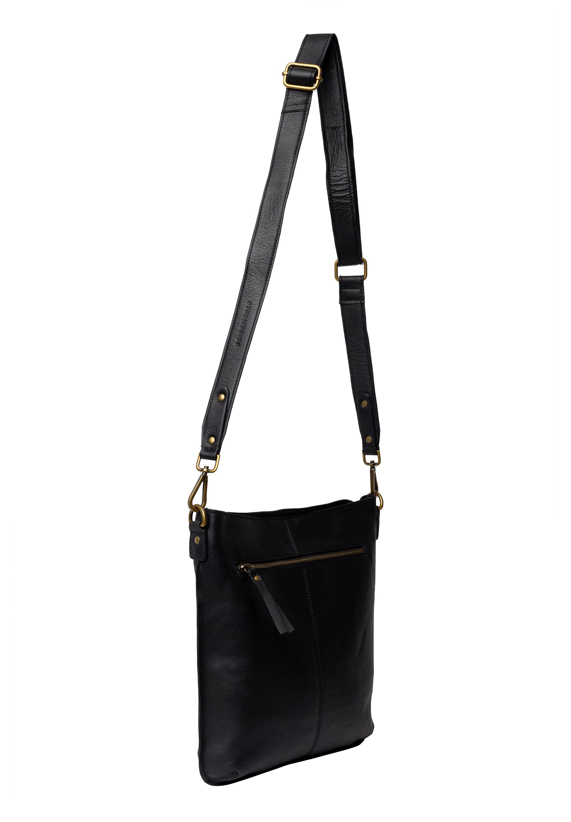 Crossbody | Skinnveske | Sort | Fillis Big