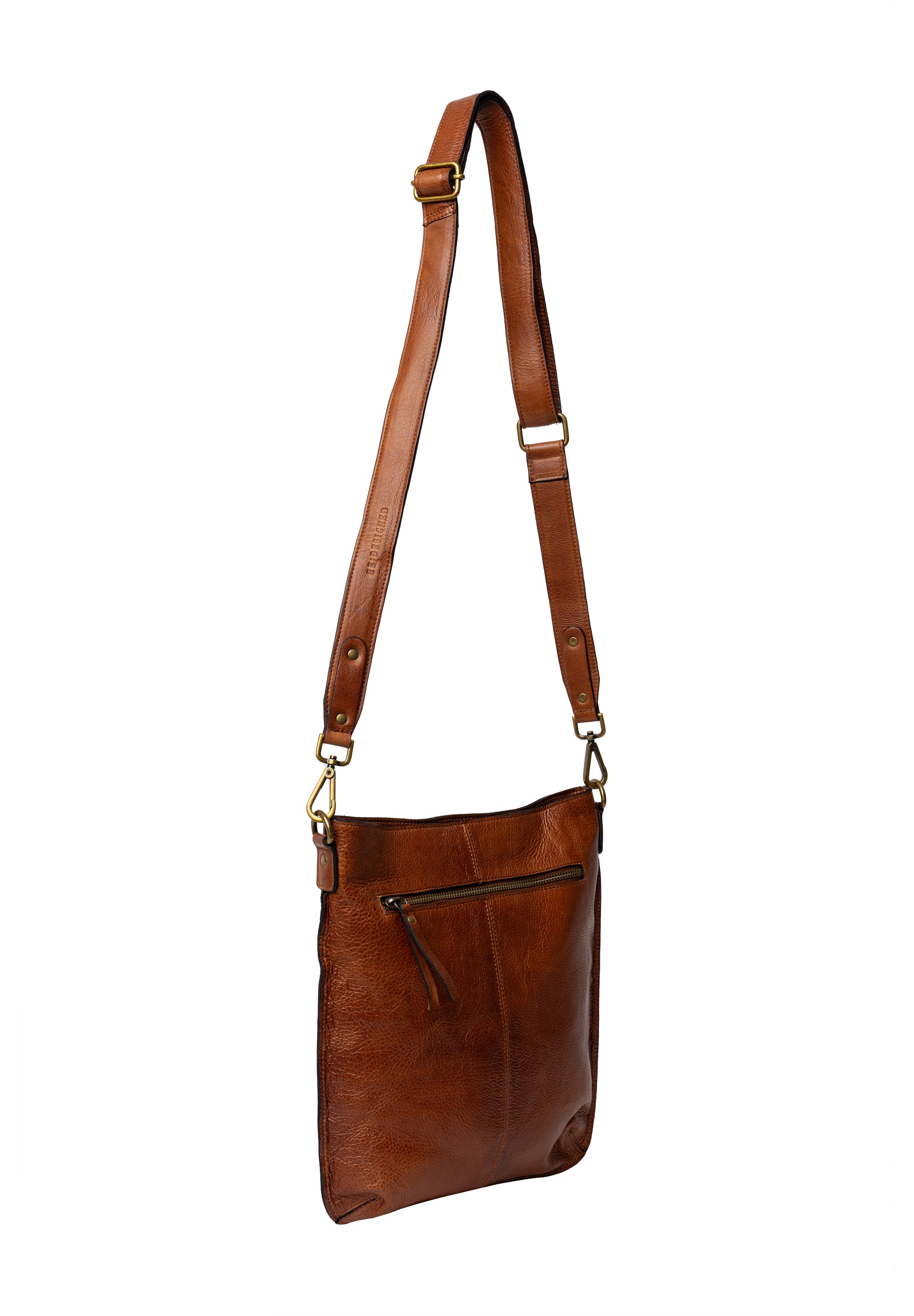 Crossbody | Skinnveske | Fillis Big Walnut/Brass