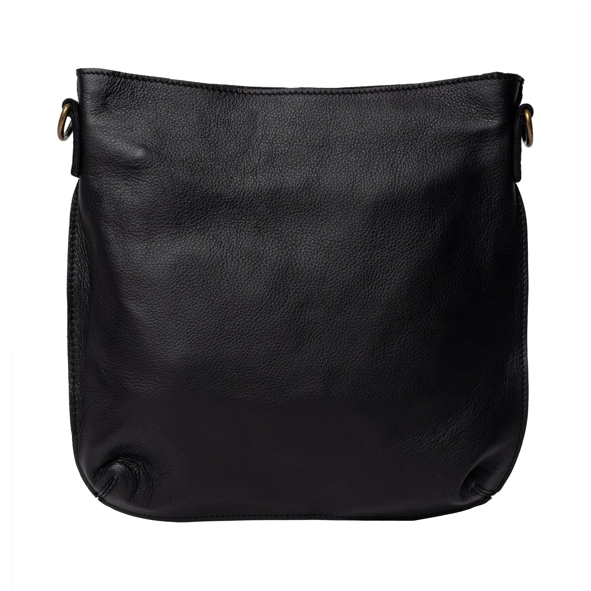 Crossbody | Skinnveske | Fillis Medium Black/Brass