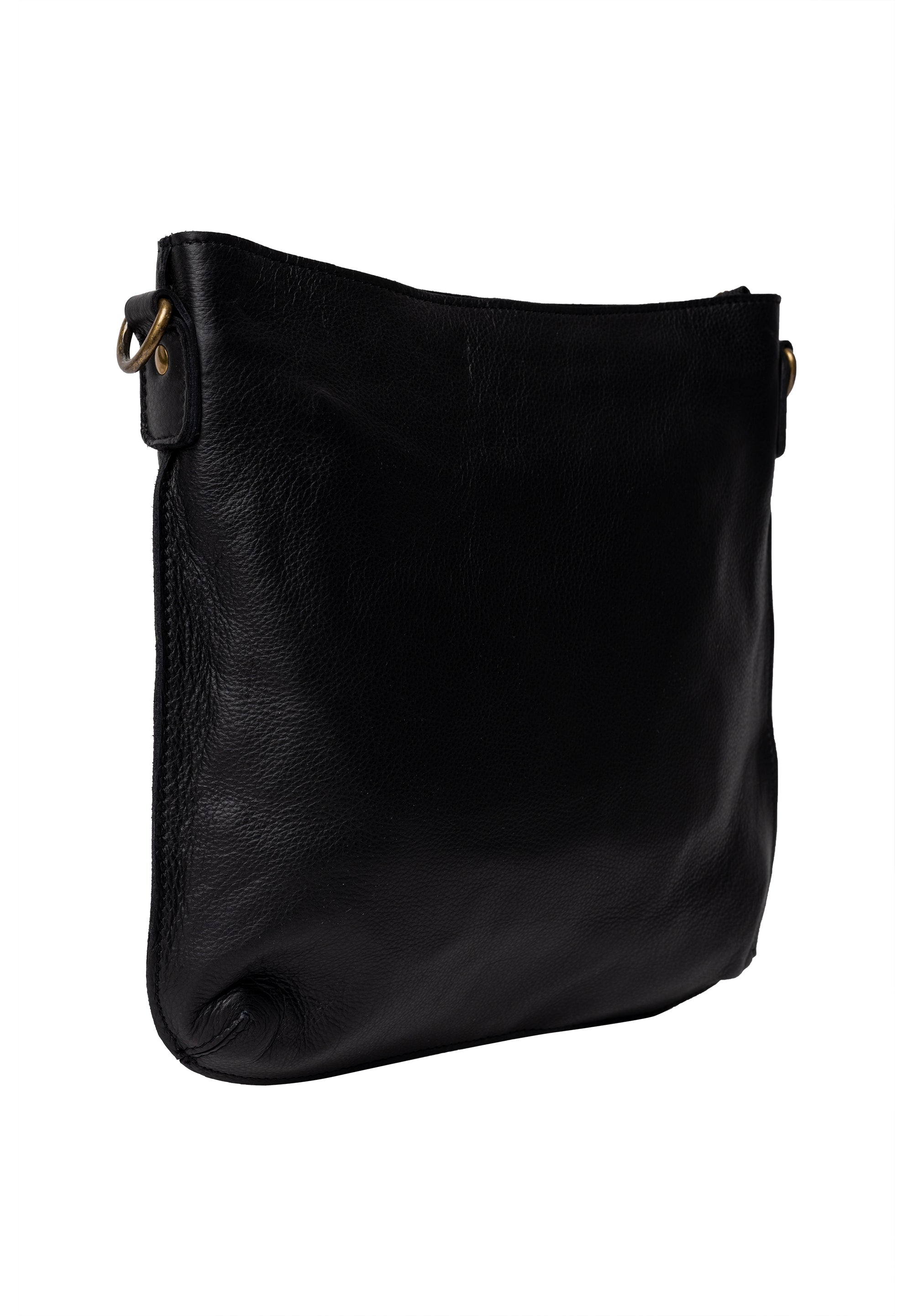 Crossbody | Skinnveske | Fillis Medium Black/Brass