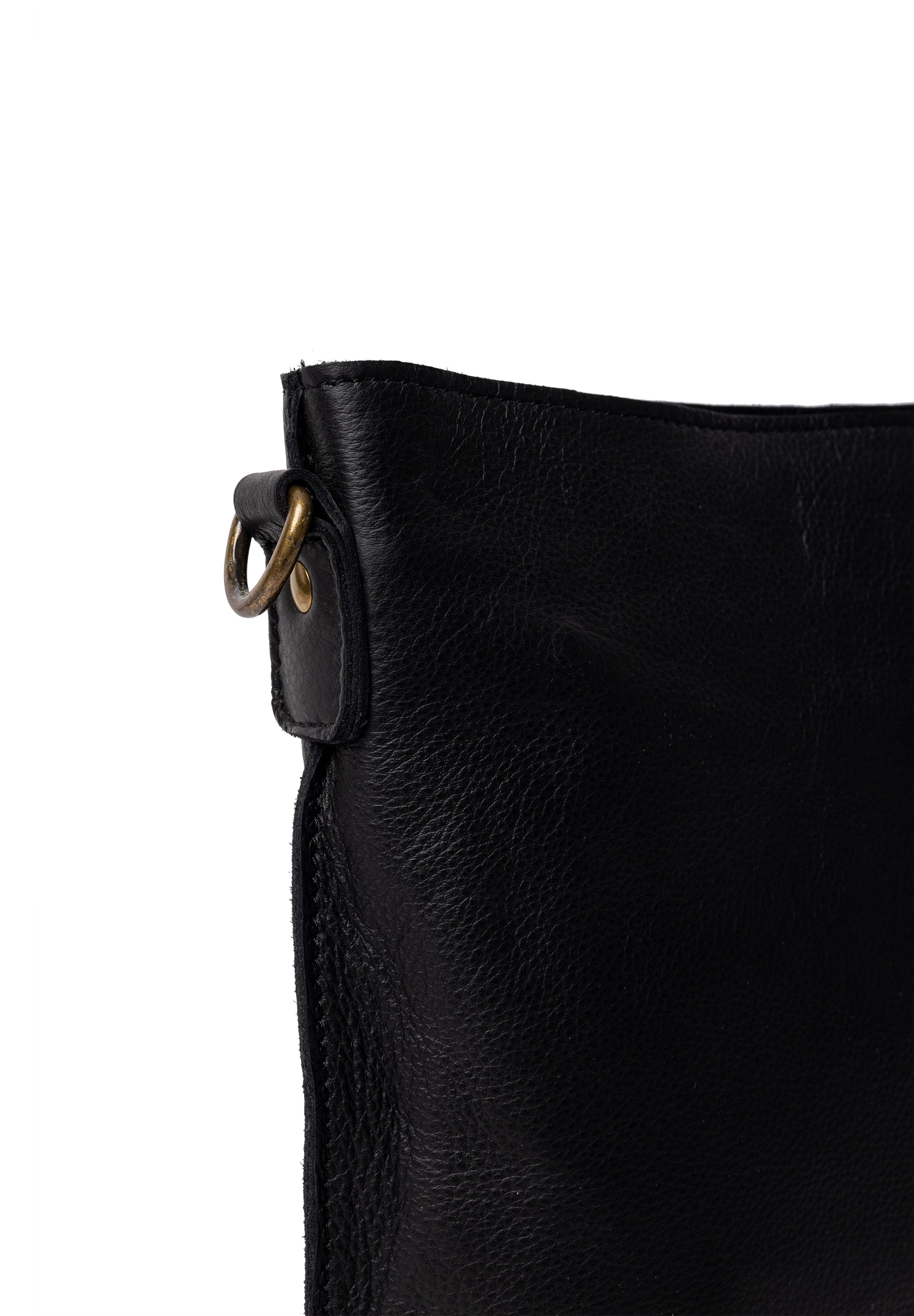 Crossbody | Skinnveske | Fillis Medium Black/Brass