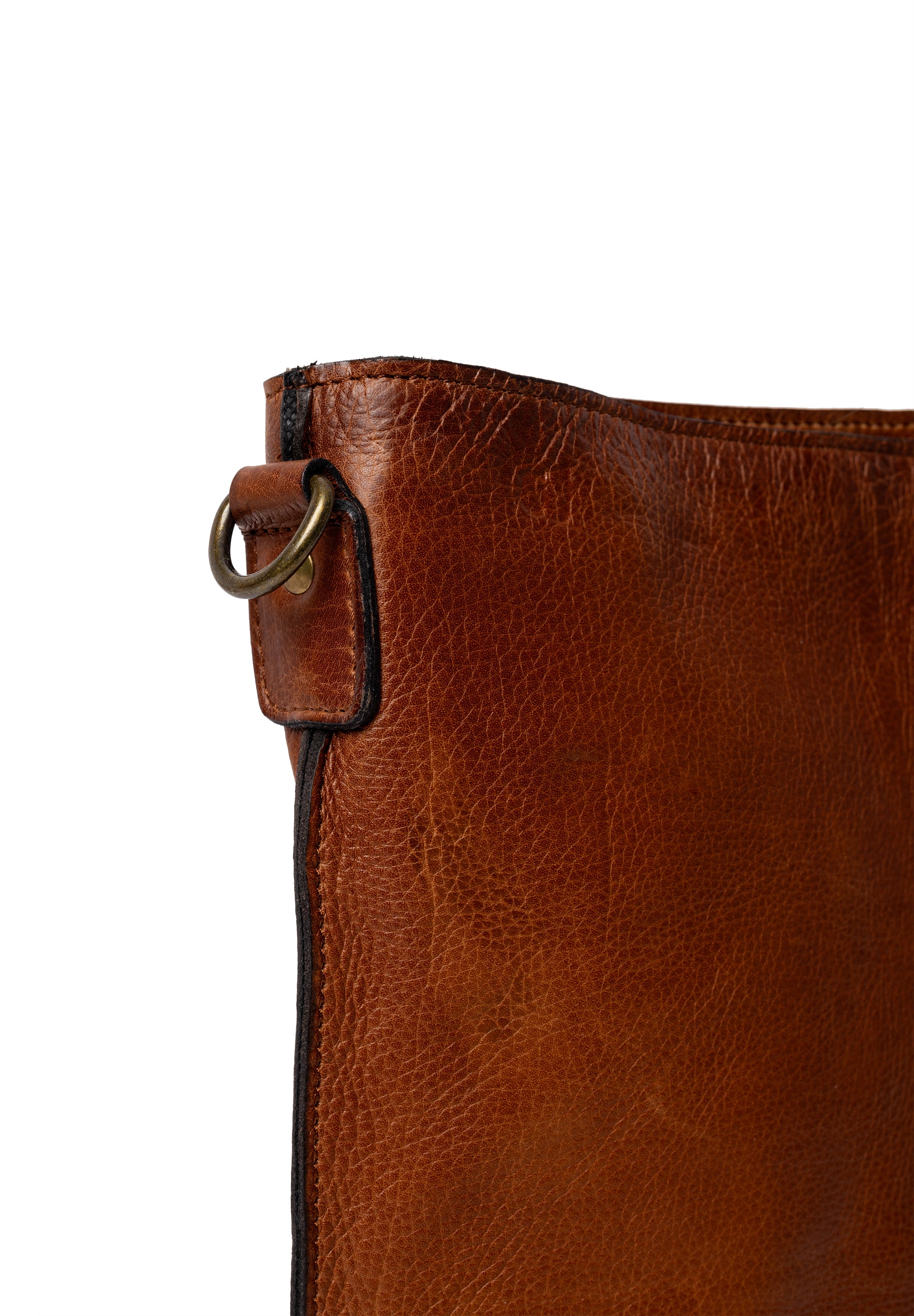 Crossbody | Skinnveske | Fillis Medium Walnut/Brass