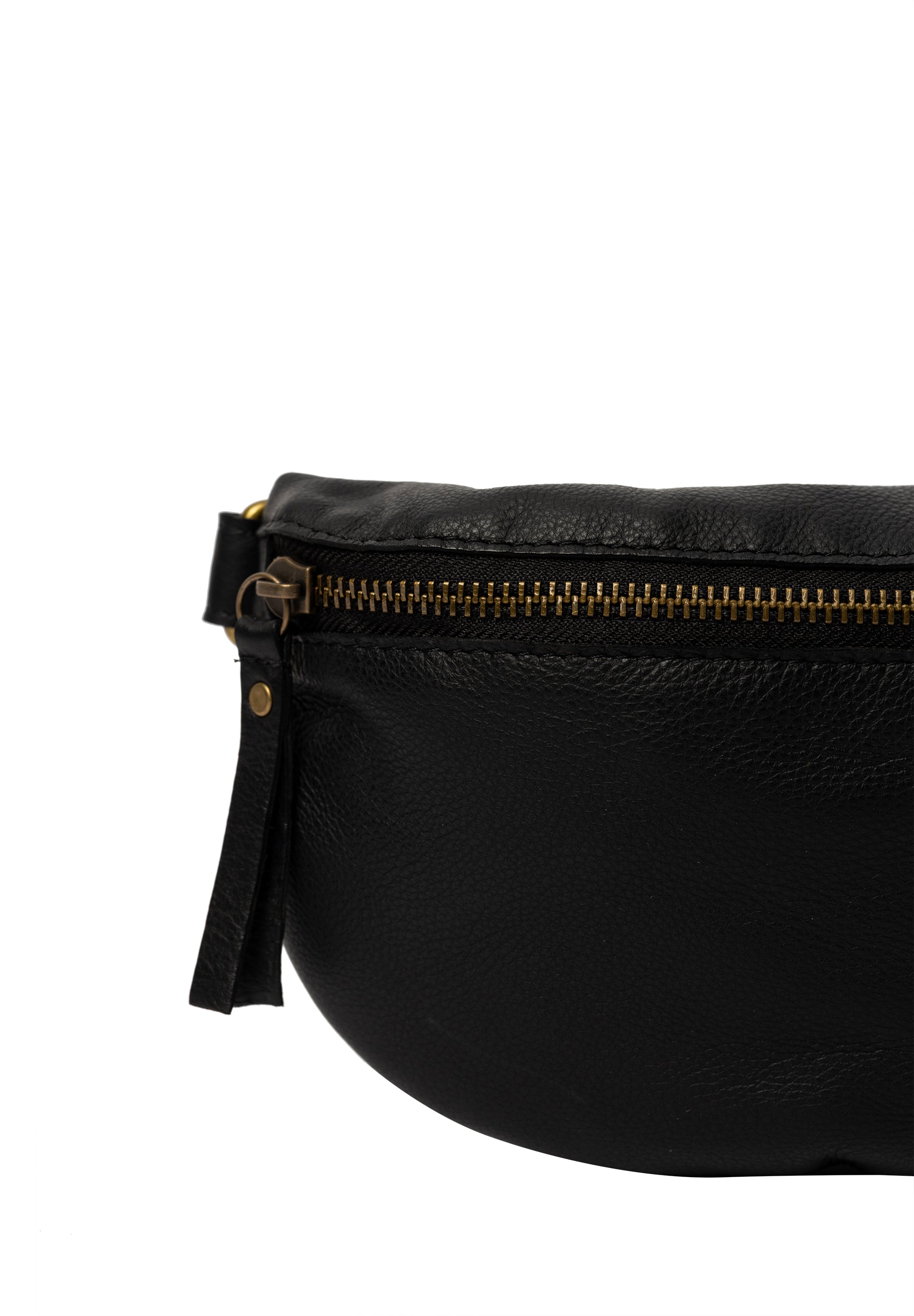 Bumbag | Skinn | Sort | Gisela