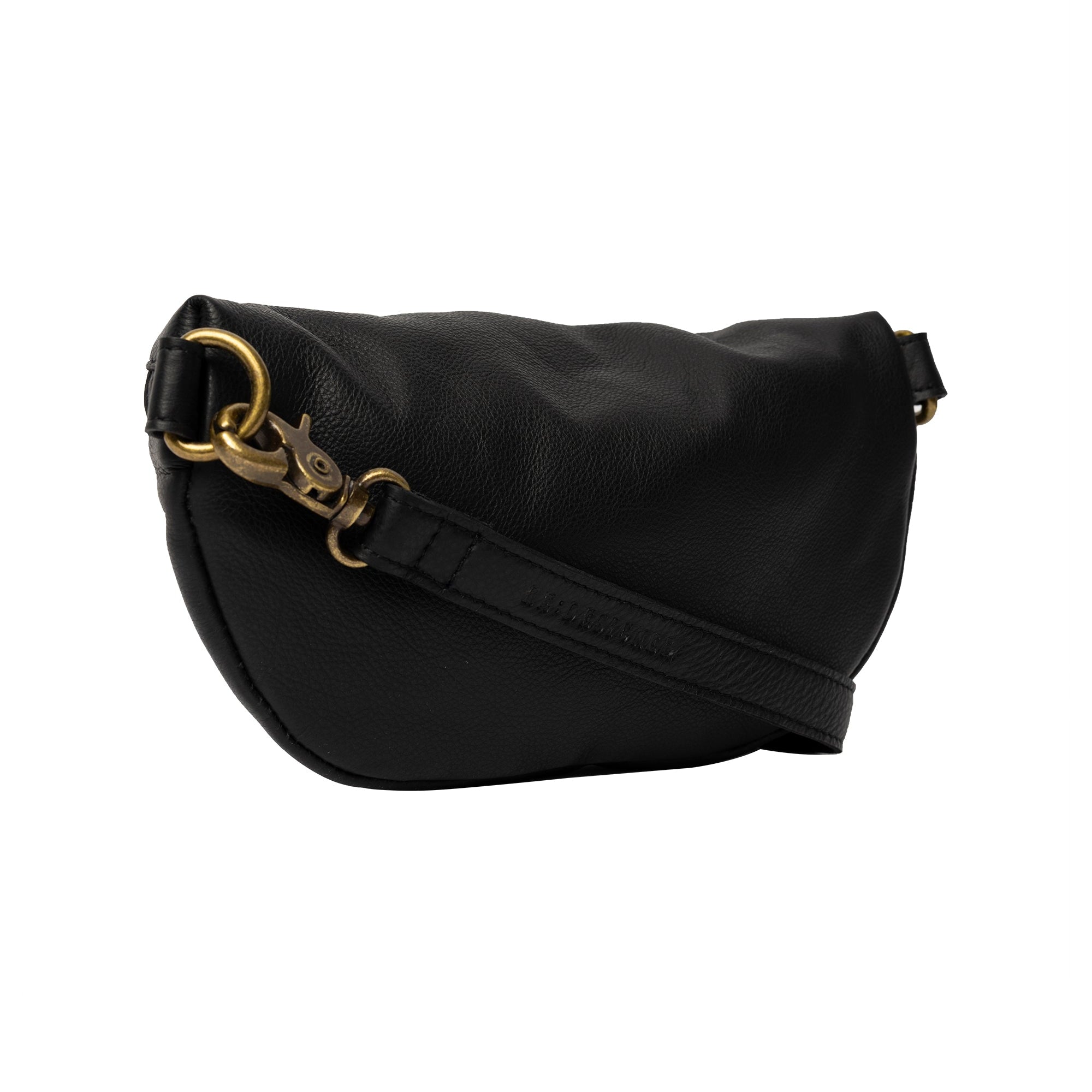 Bumbag | Skinn | Sort | Gisela