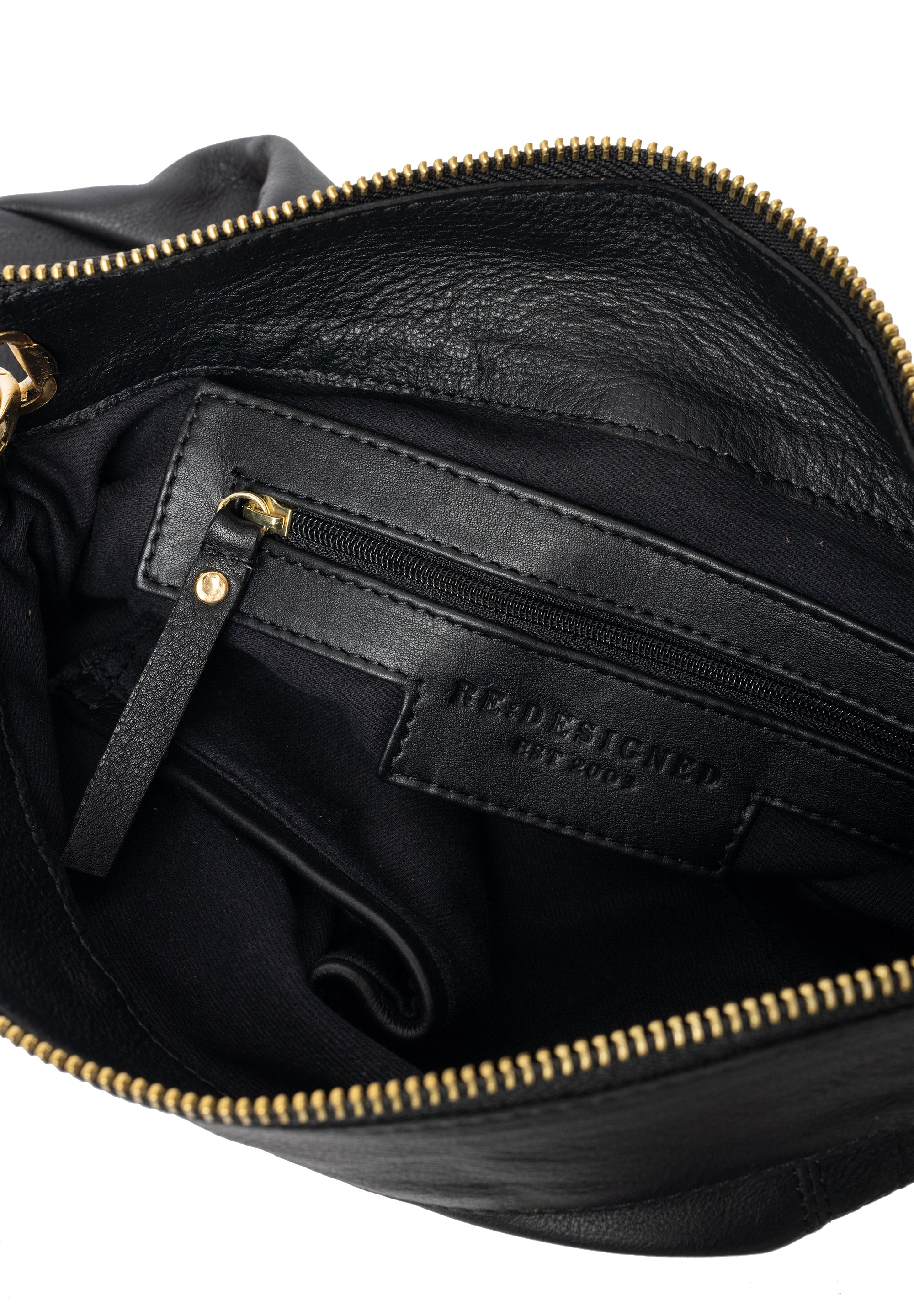 Skinnveske | Crossbody | Sort | Homai Big