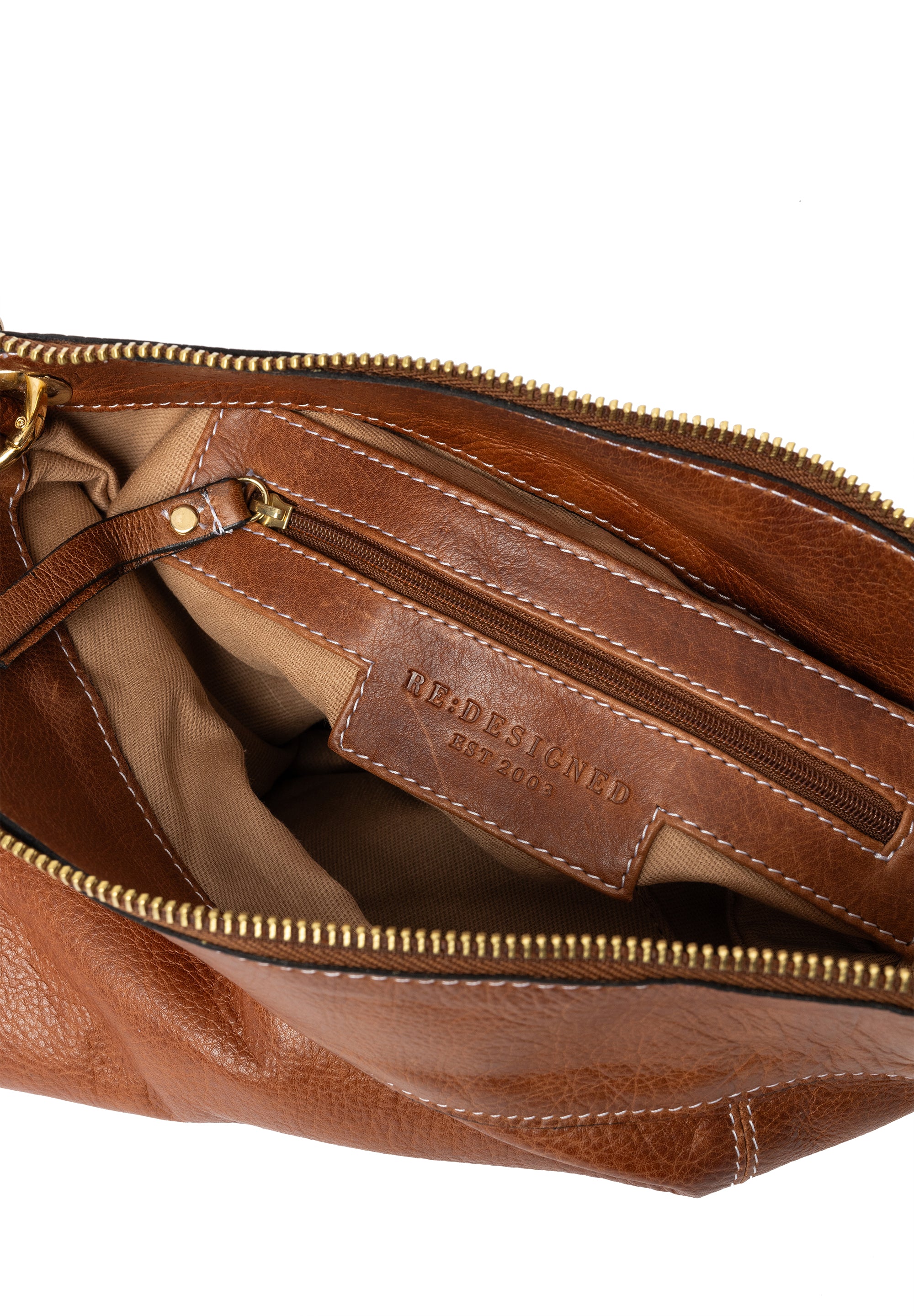 Skinnveske | Crossbody | Walnut | Homai Big
