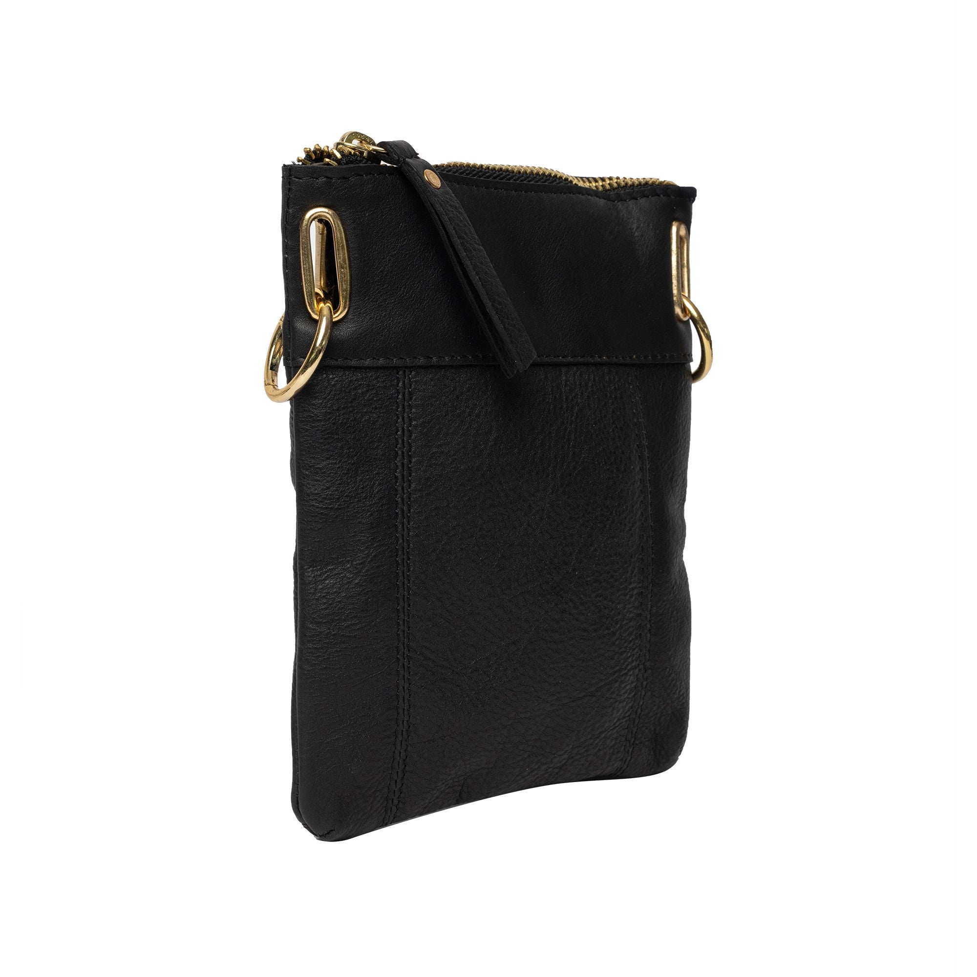 Skinnveske | Crossbody | Sort | Homai Small