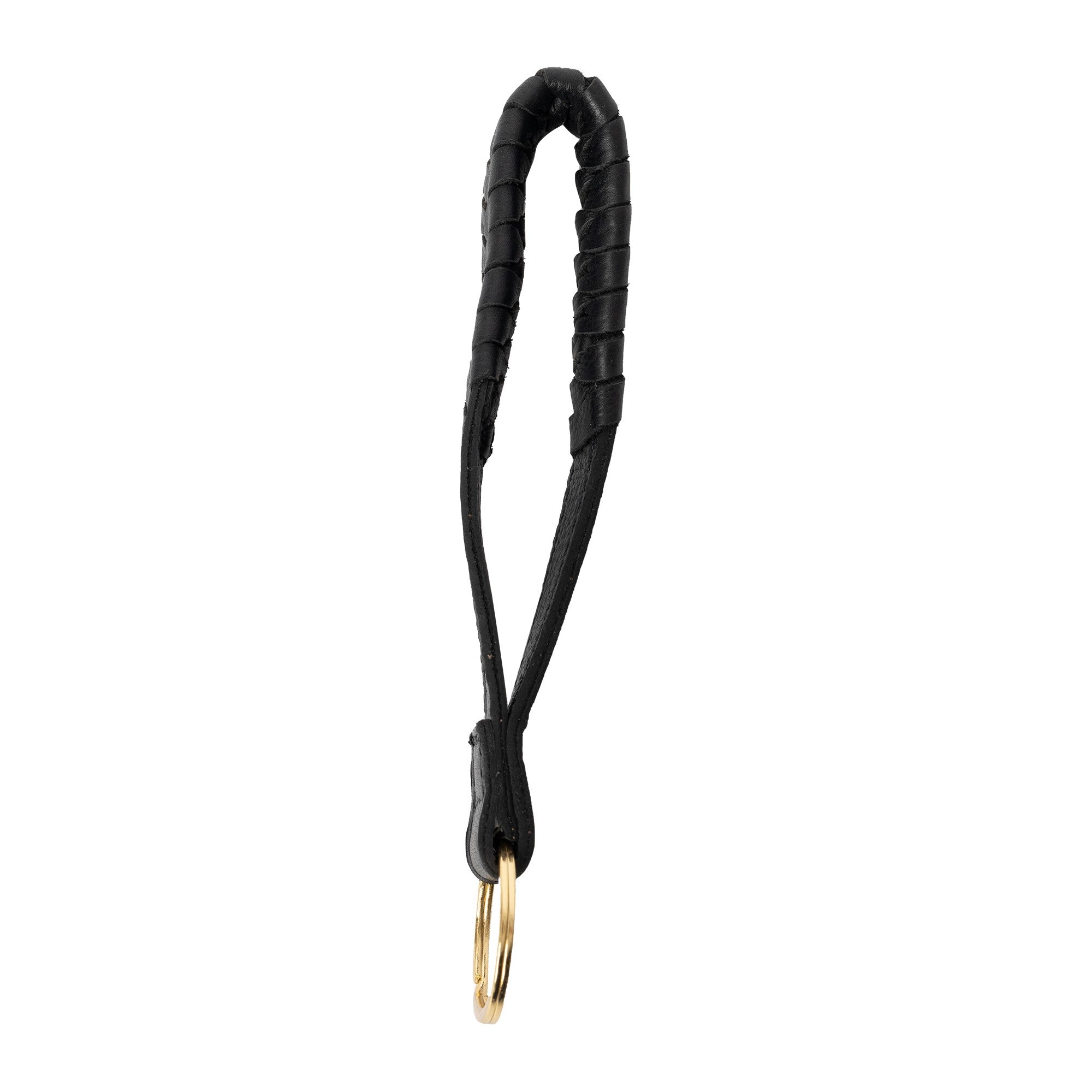 Nøkkelring | Skinn | Sort/Gull | Humna Keyhanger