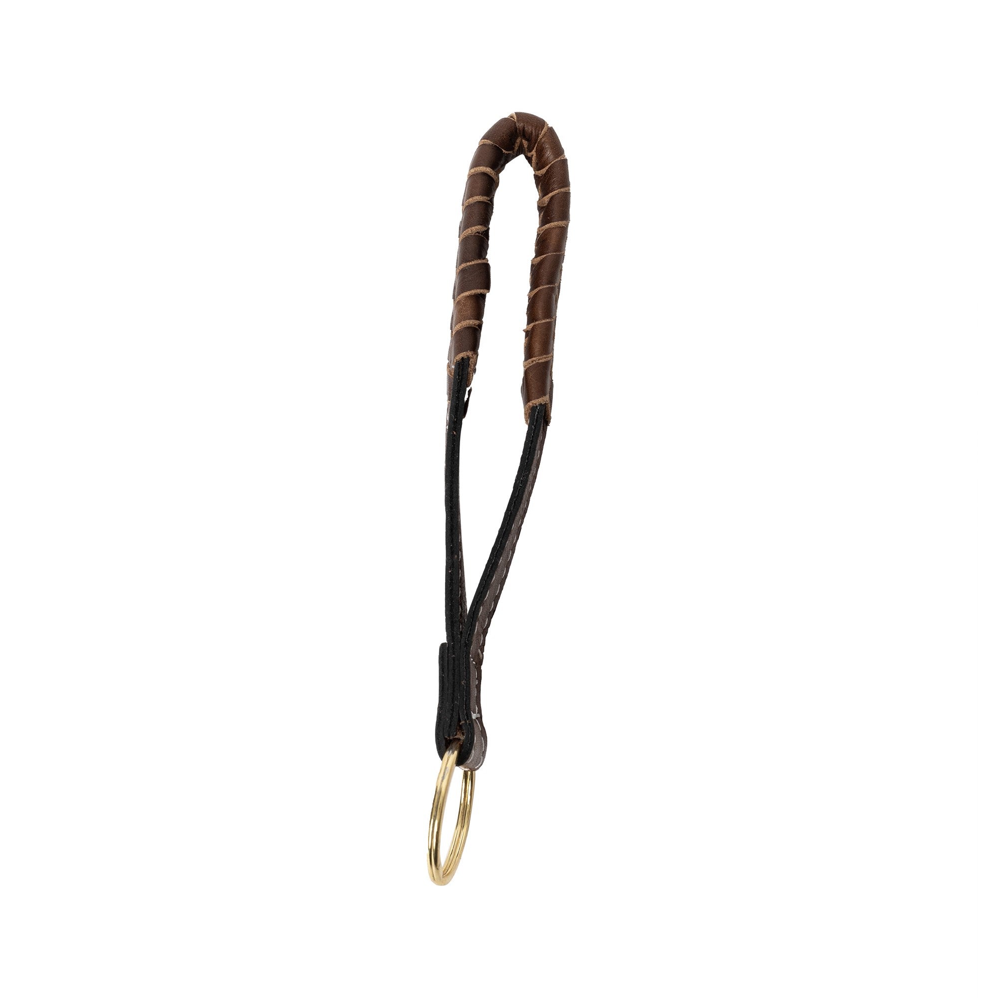 Nøkkelring | Skinn | Woodsmoke | Humna Keyhanger