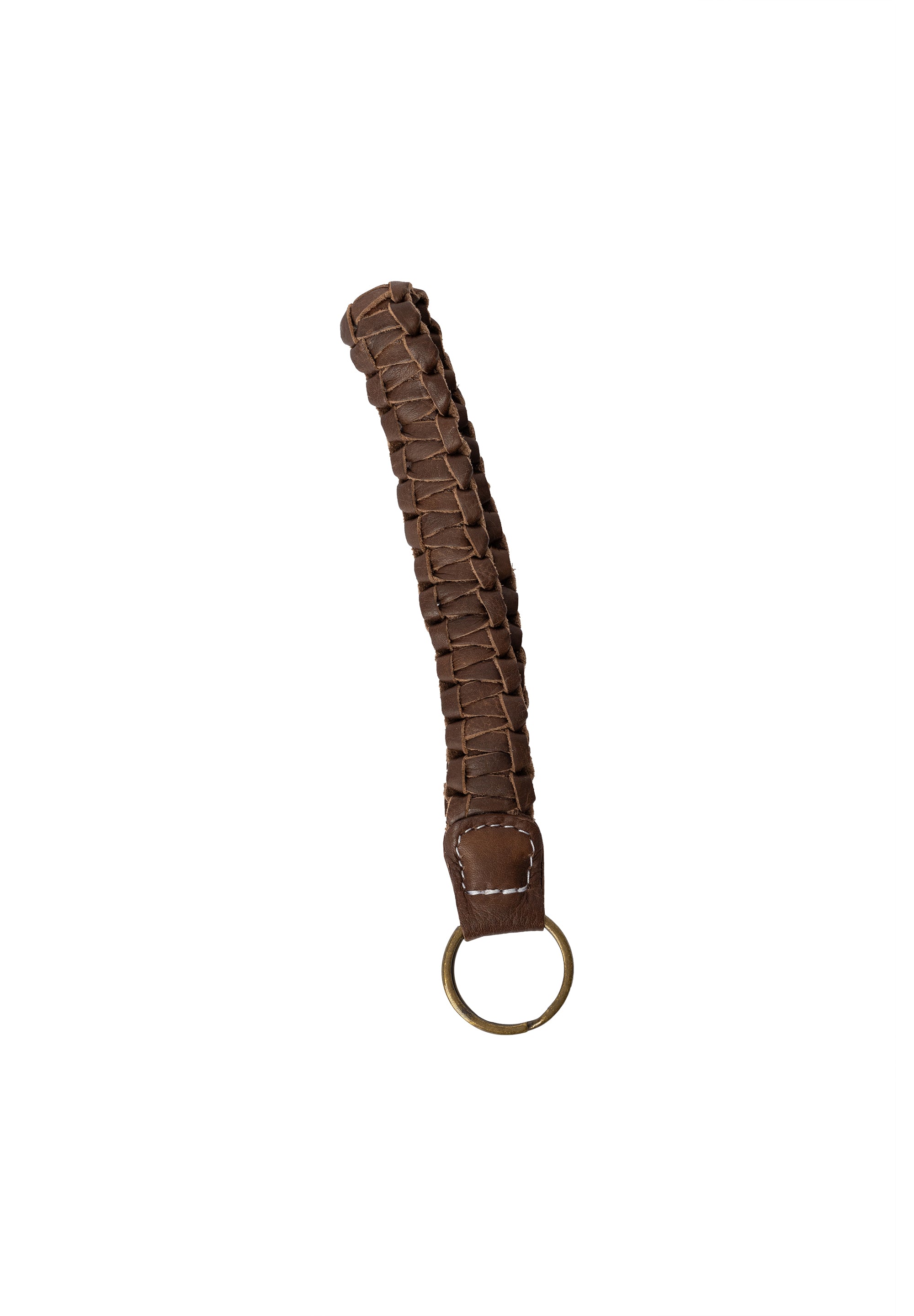 Nøkkelring | Skinn | Woodsmoke | Helmi Keyhanger