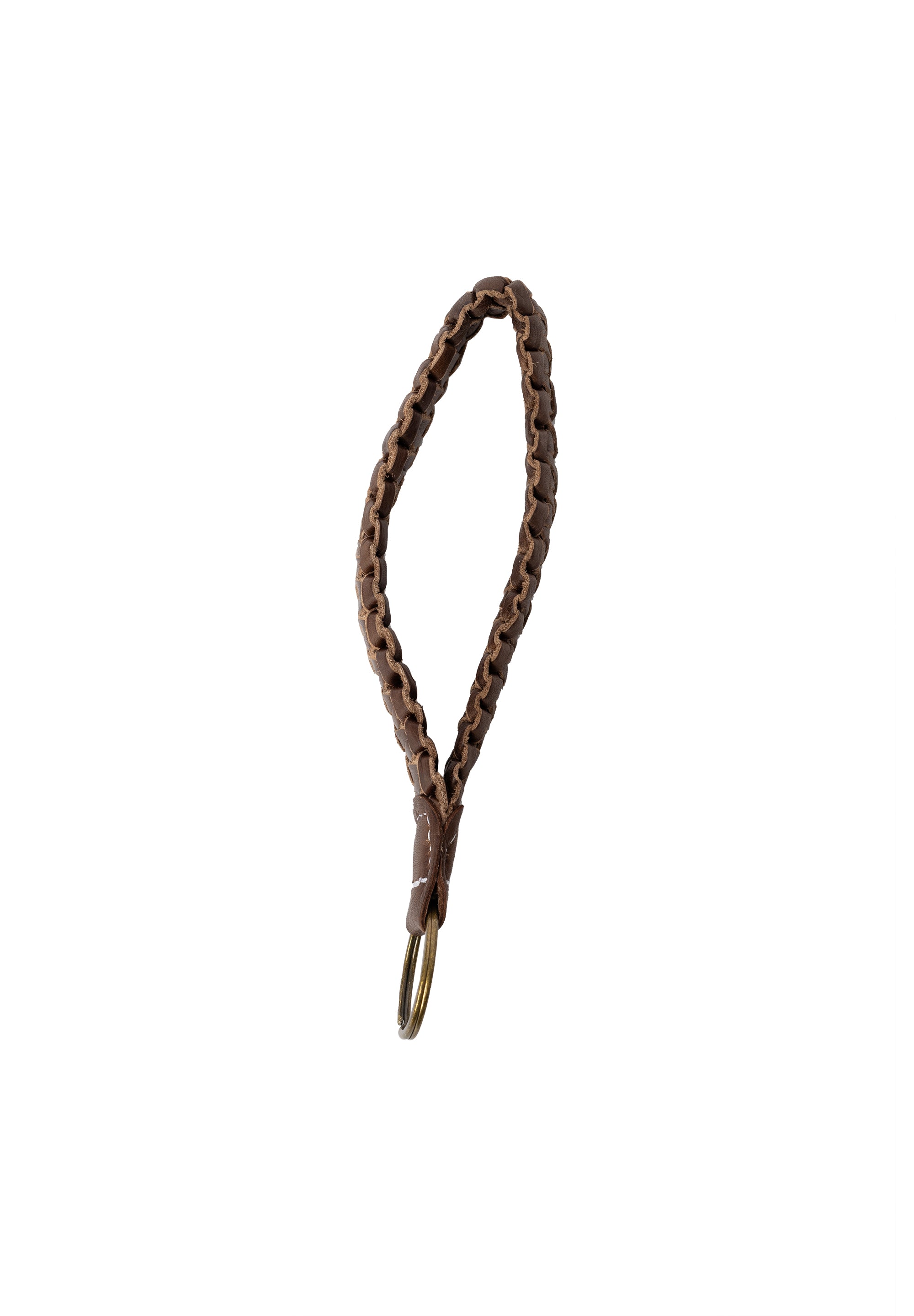 Nøkkelring | Skinn | Woodsmoke | Helmi Keyhanger