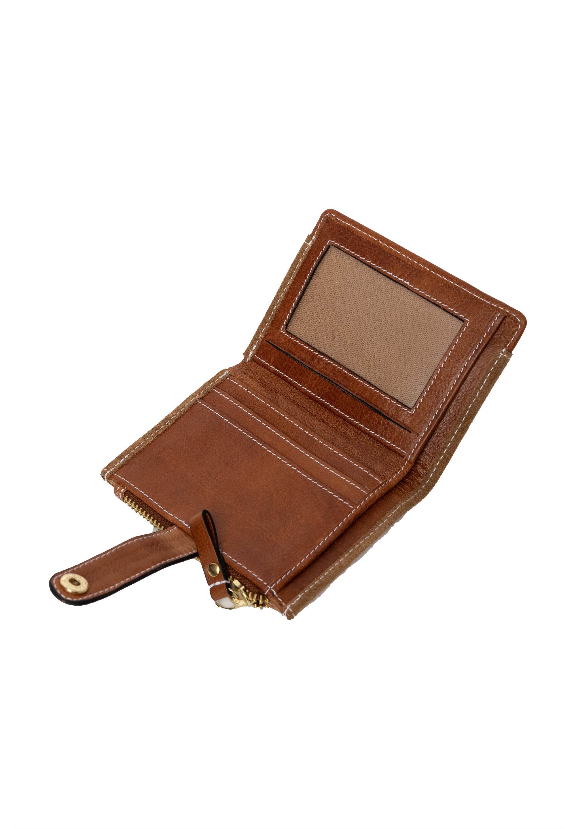 Lommebok | Semsket skinn | Walnut | Helia Wallet