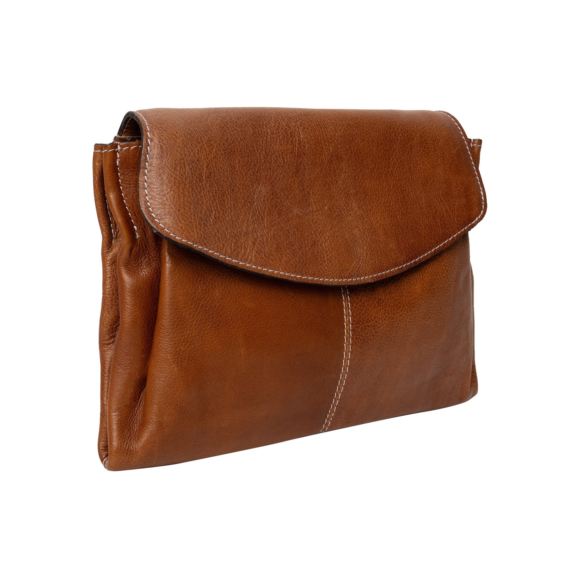 Skinnveske| Walnut | Klaffveske | Liri Medium Bag