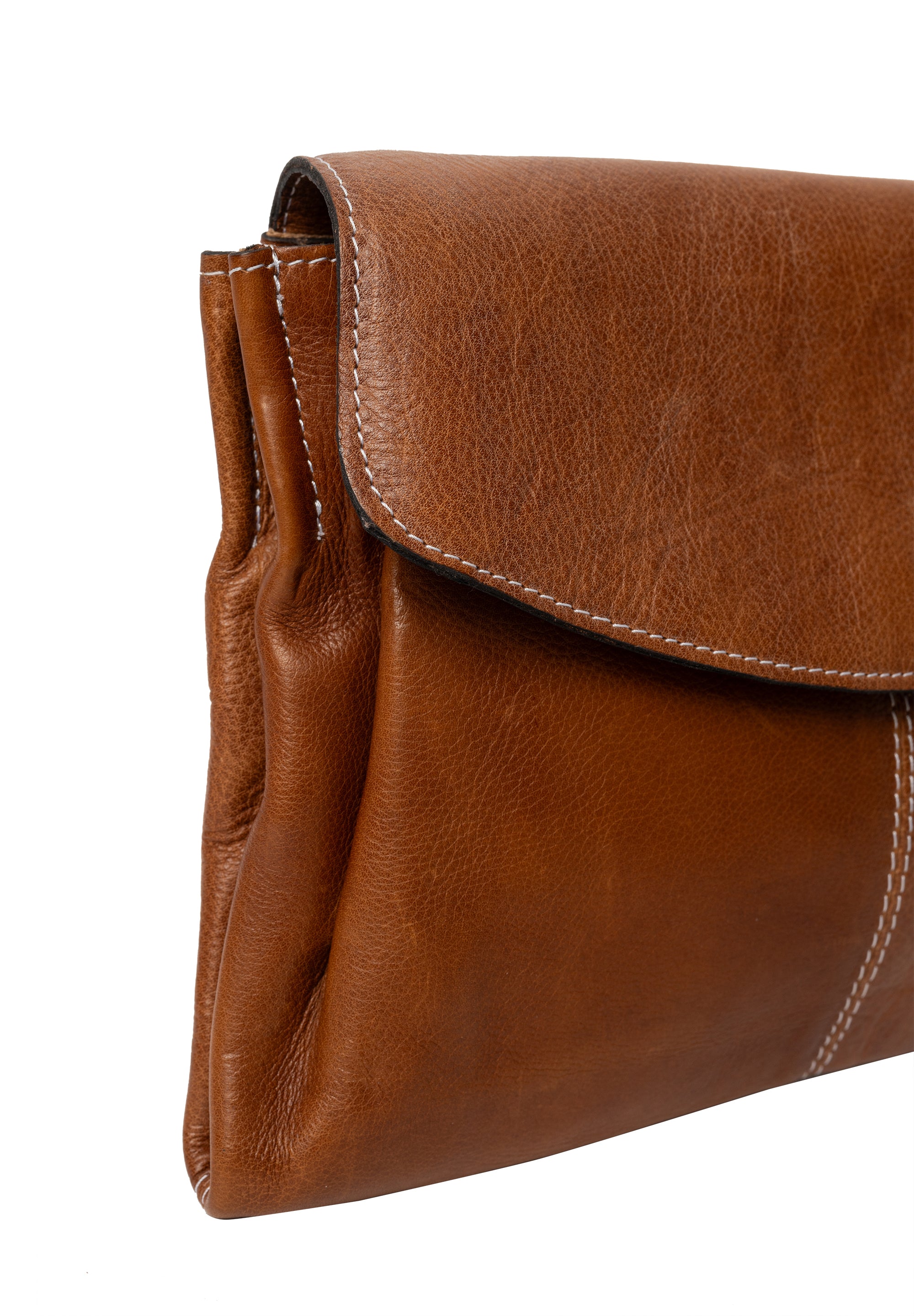 Skinnveske| Walnut | Klaffveske | Liri Medium Bag