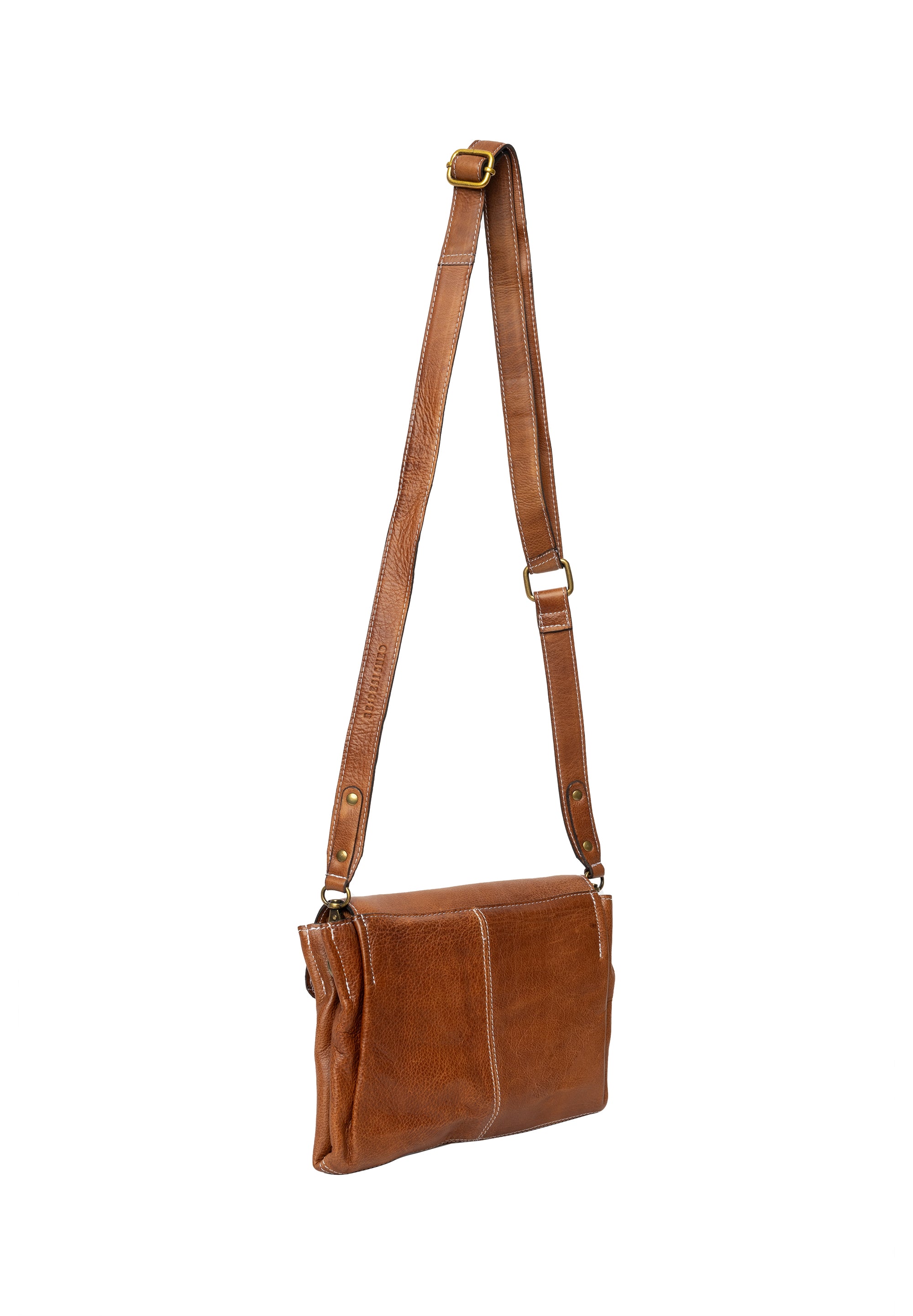 Skinnveske| Walnut | Klaffveske | Liri Medium Bag