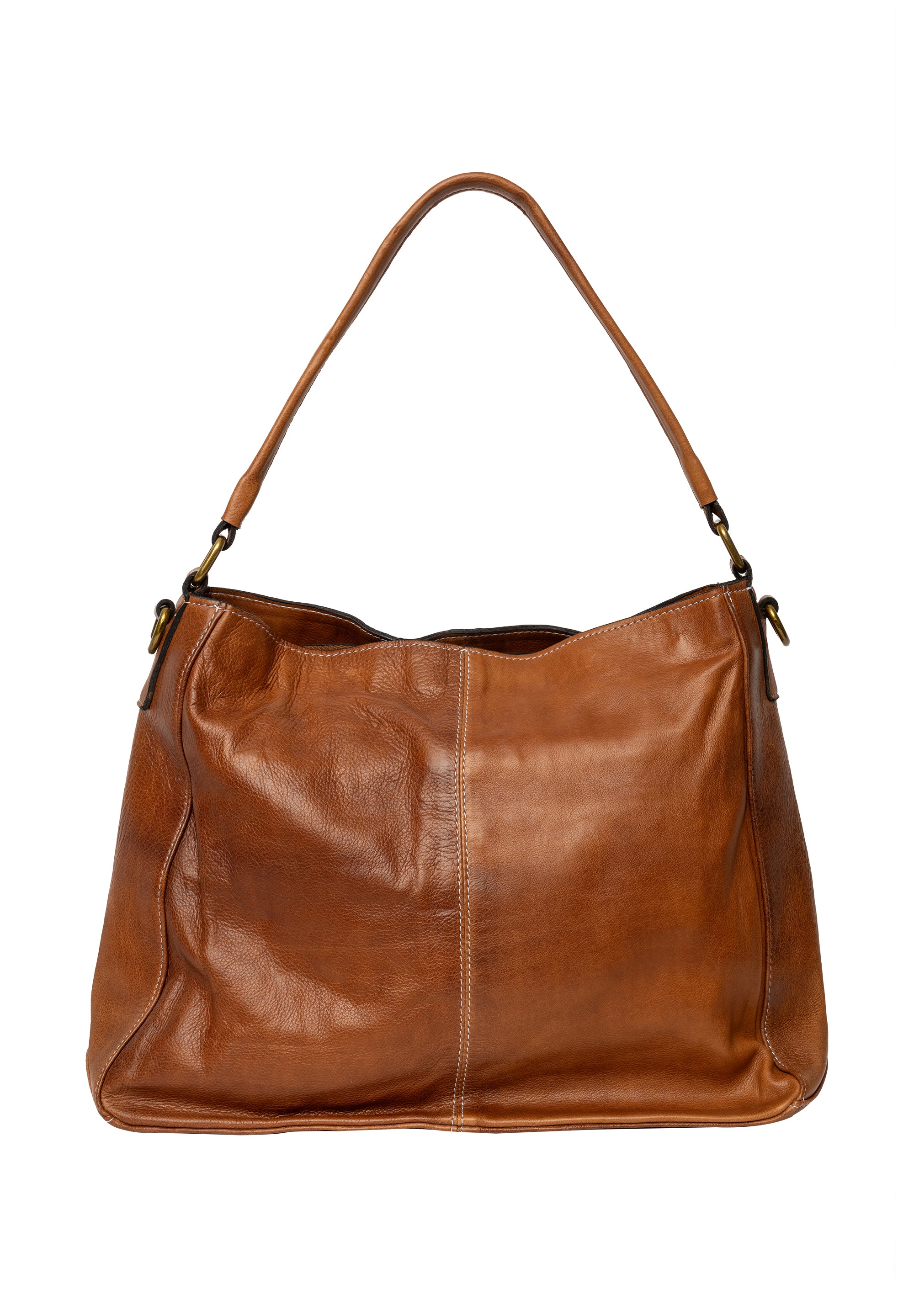 Skulderveske | Walnut | To avtagbare reimer | Lise Big Bag