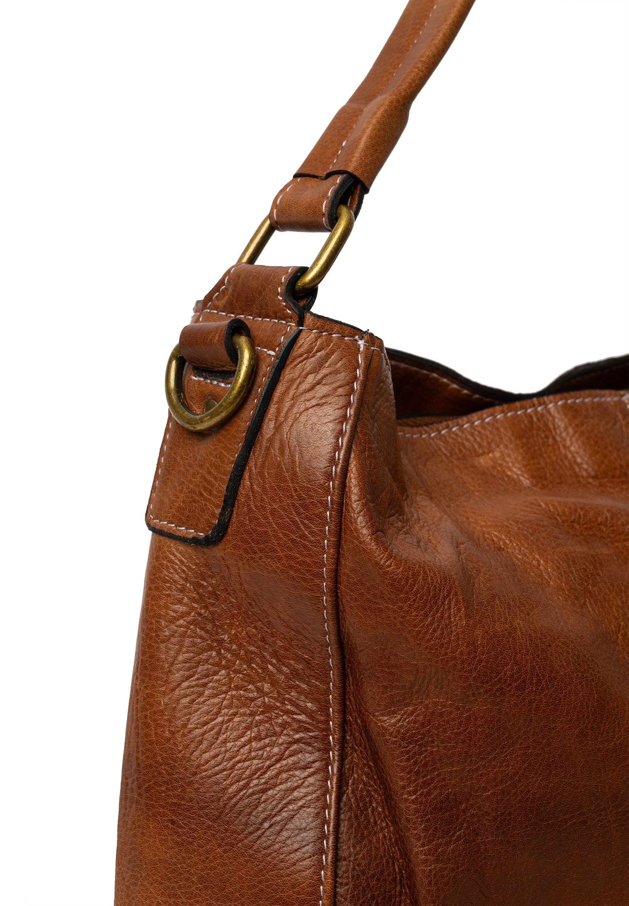 Skulderveske | Walnut | To avtagbare reimer | Lise Big Bag