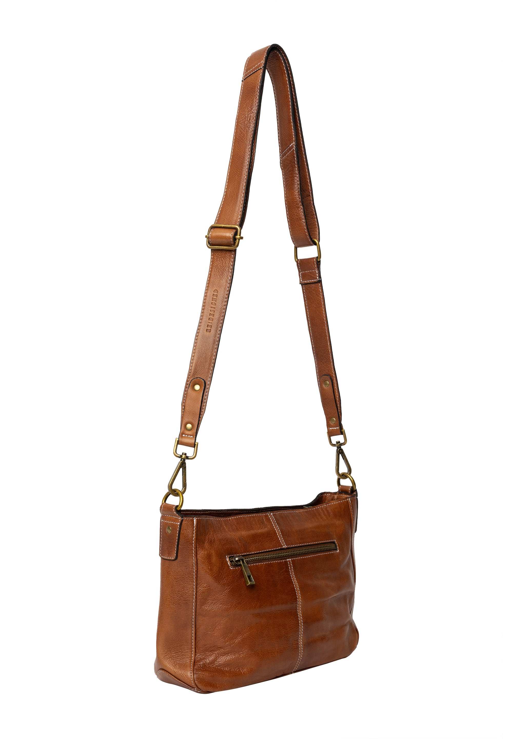 Crossbody veske | Walnut | Romslig | Lise Small Bag