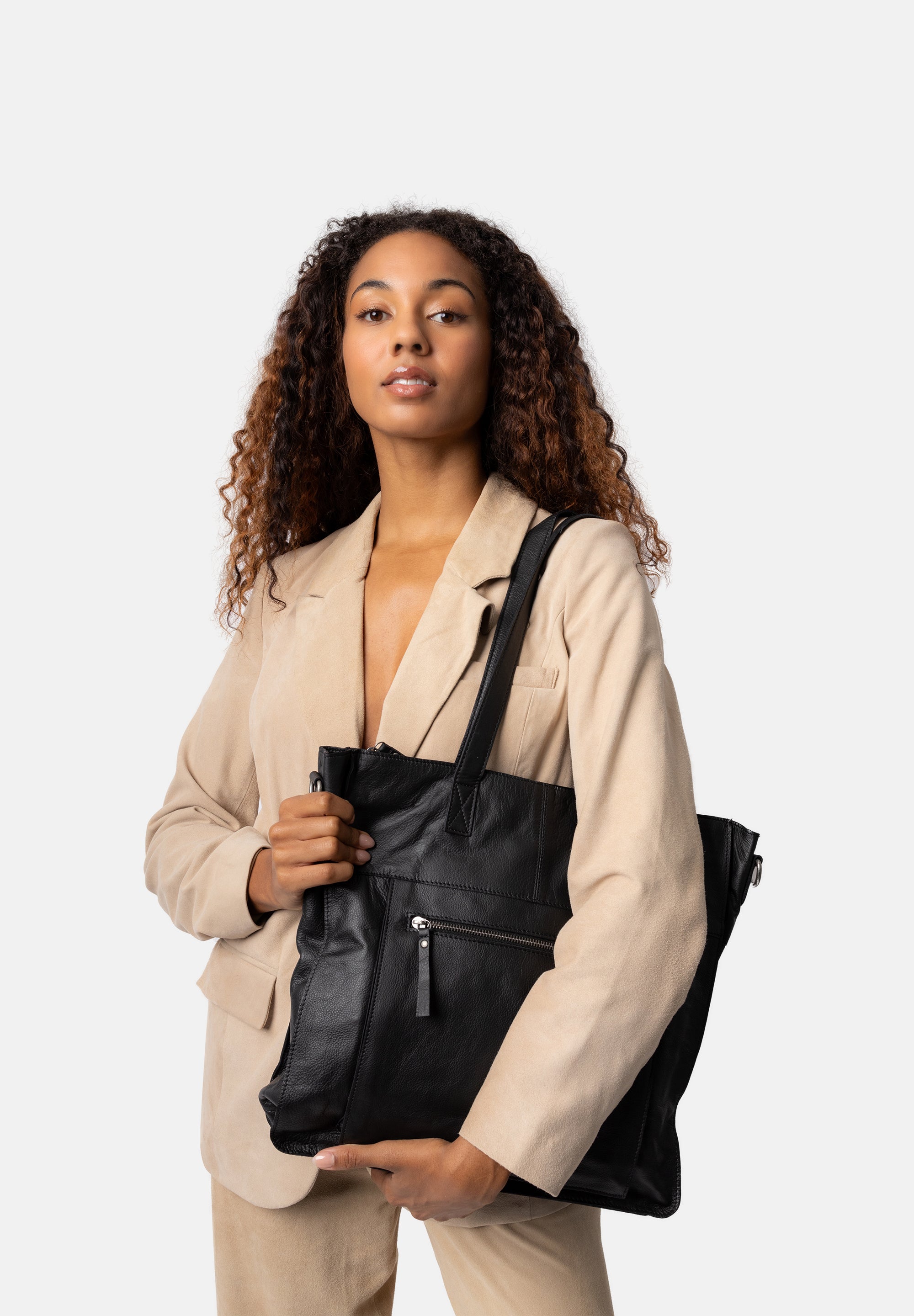 Skinnveske | Jobbveske | Sort | June
