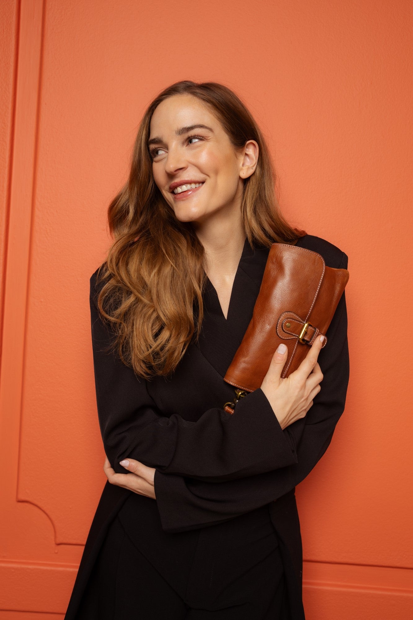 Skinnveske | Walnut | Jodi Clutch