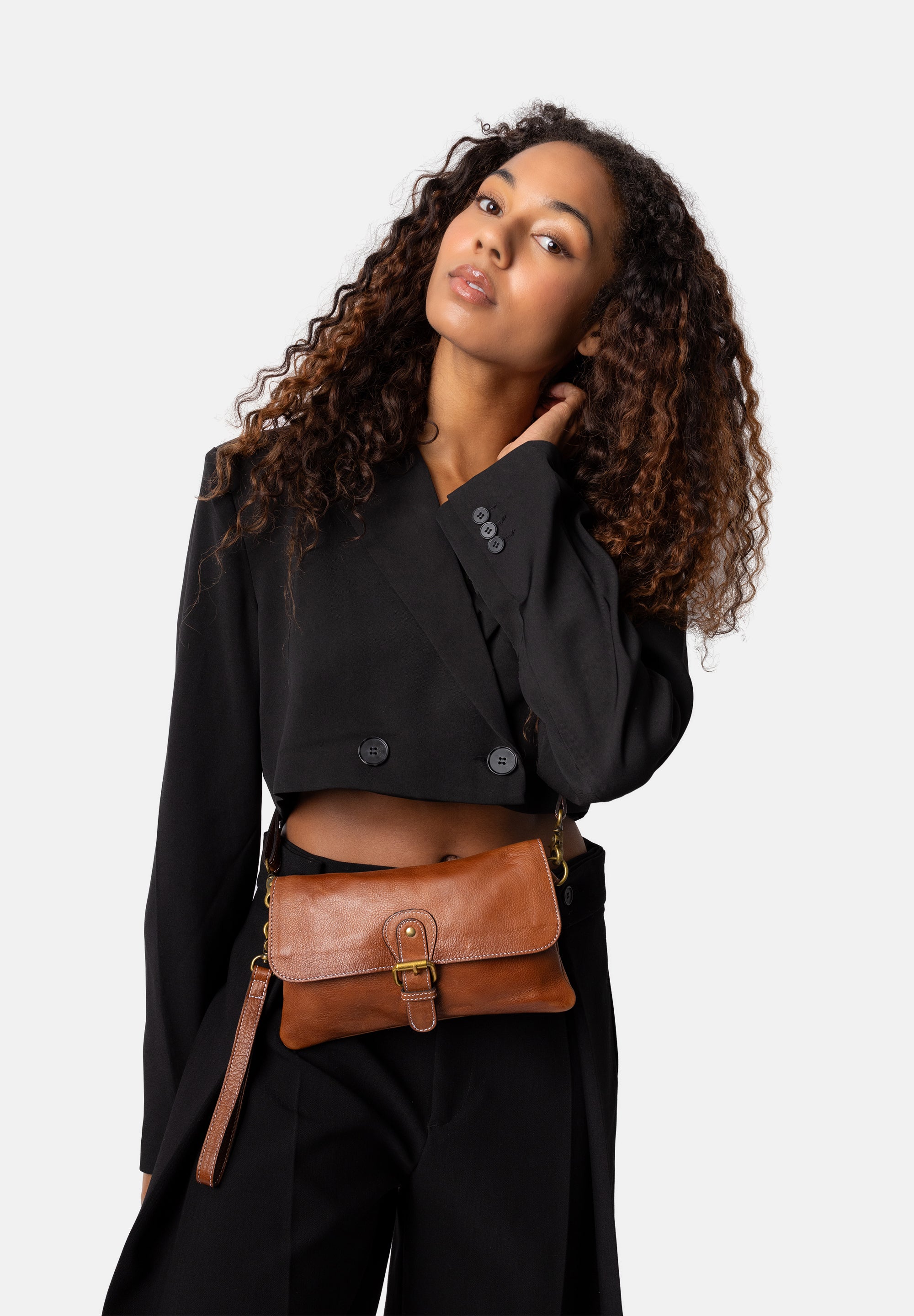 Skinnveske | Walnut | Jodi Clutch