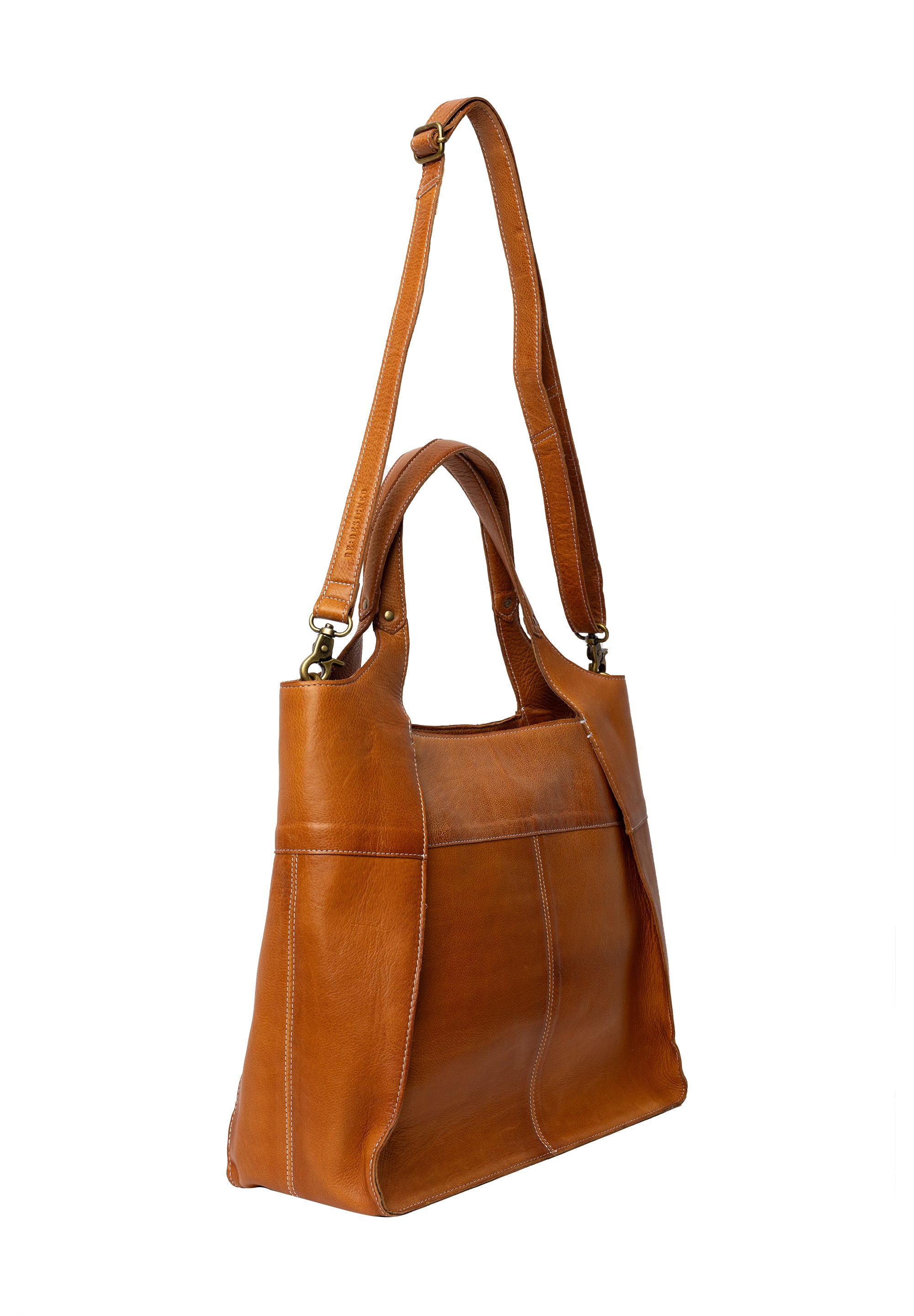 Skinnveske | Justerbar skulderstropp | Burned Tan | Jona Small