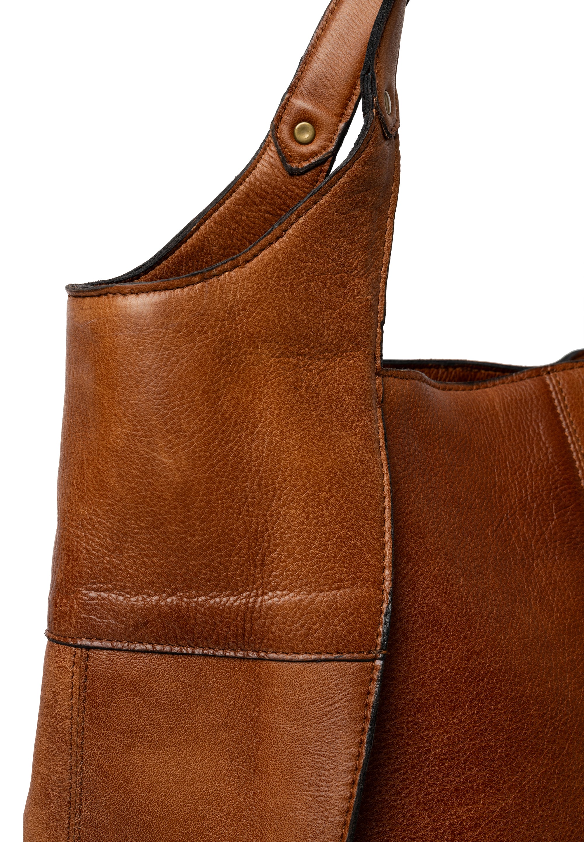 Skinnveske | Justerbar skulderstropp | Walnut | Jona Small