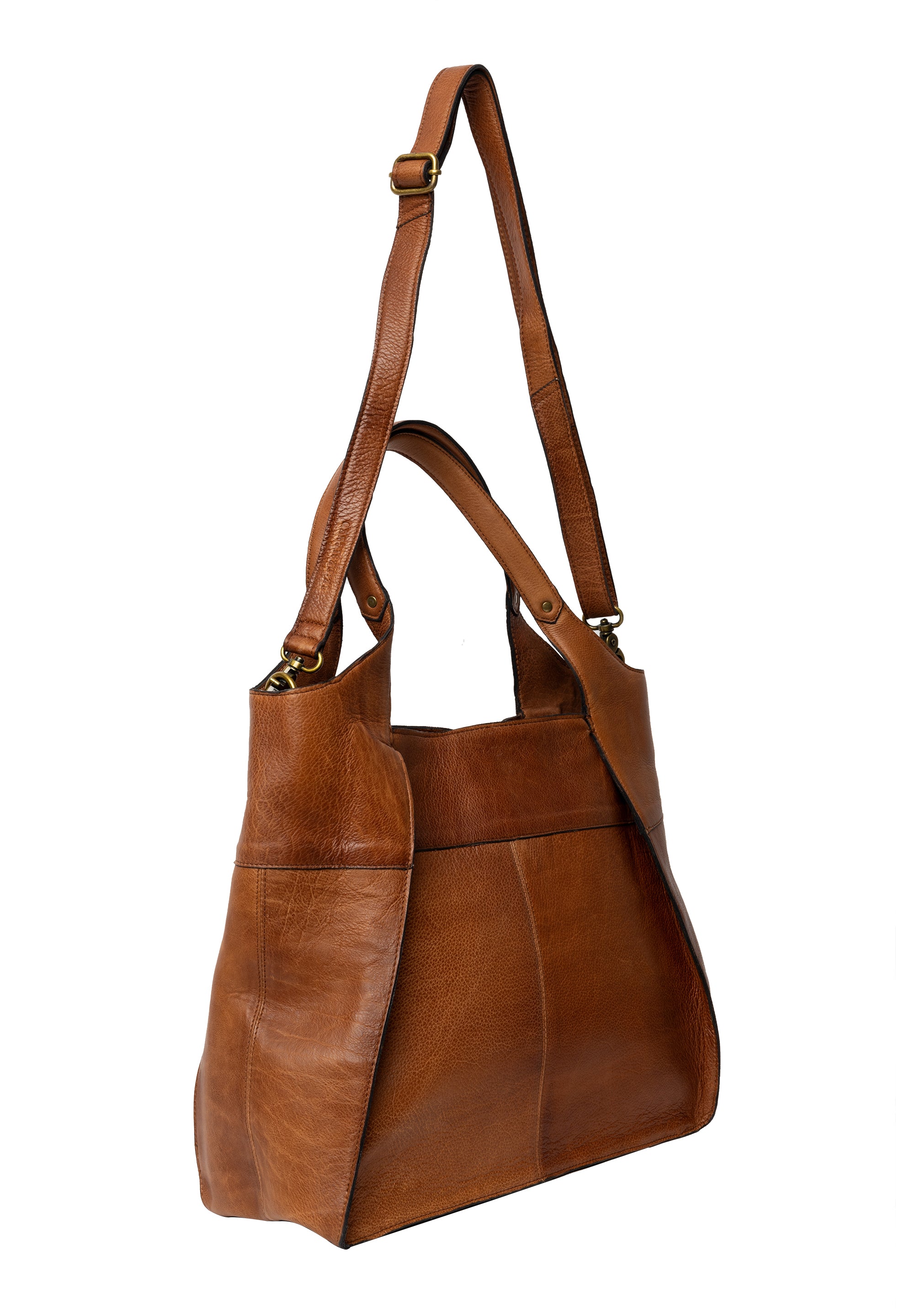 Skinnveske | Justerbar skulderstropp | Walnut | Jona Small