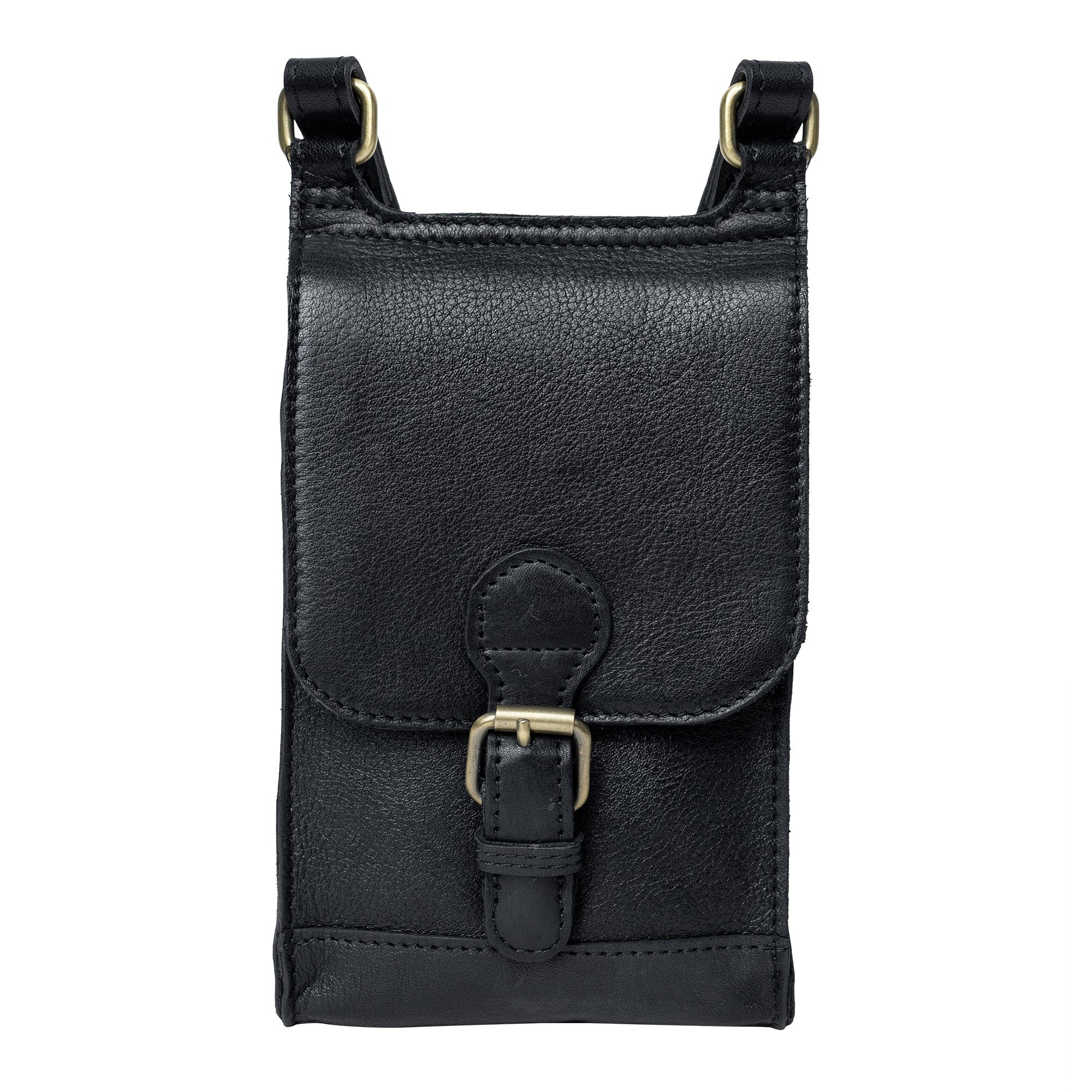 Crossbody | Skinnveske | Sort | Jeane Small