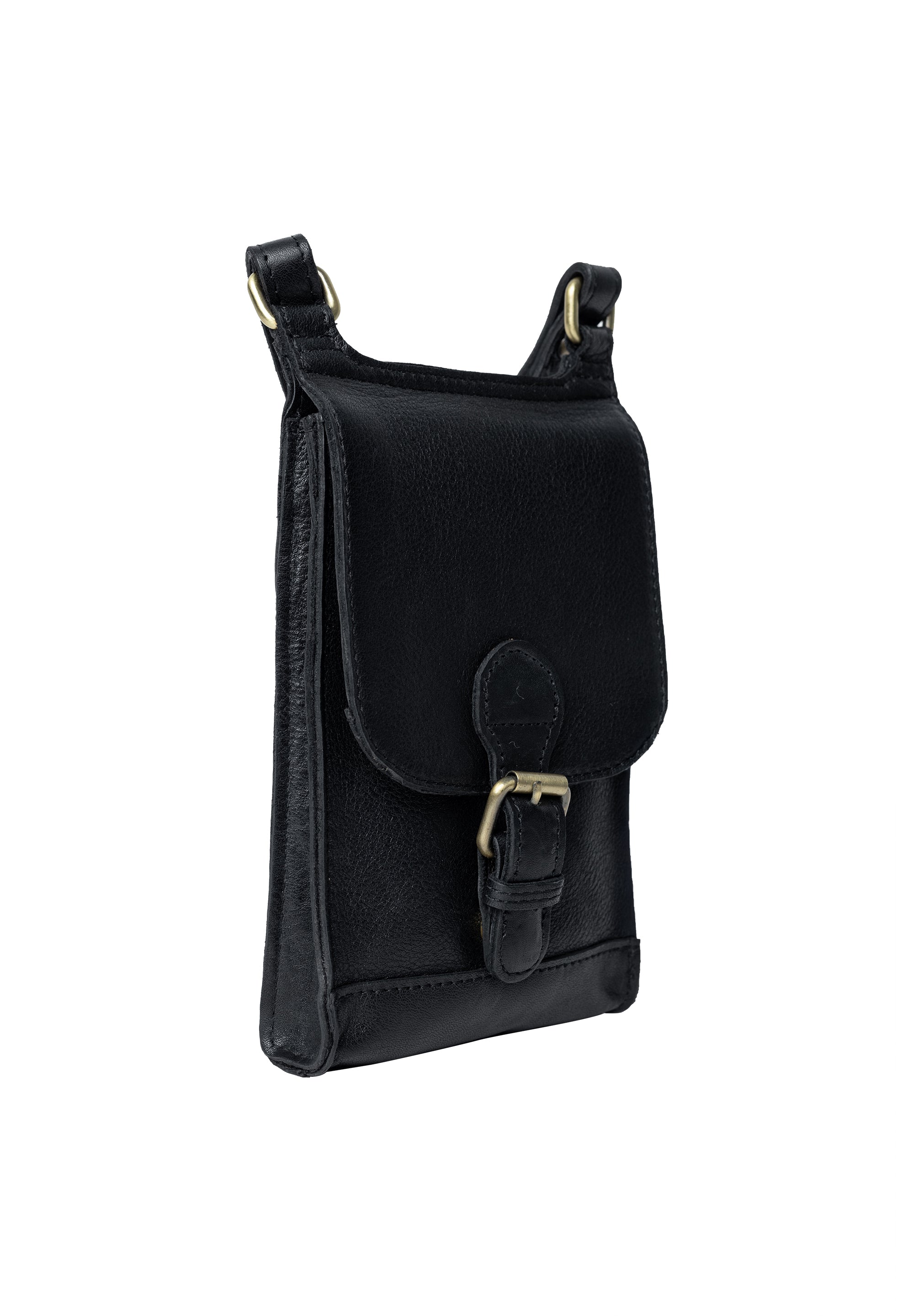 Crossbody | Skinnveske | Sort | Jeane Small