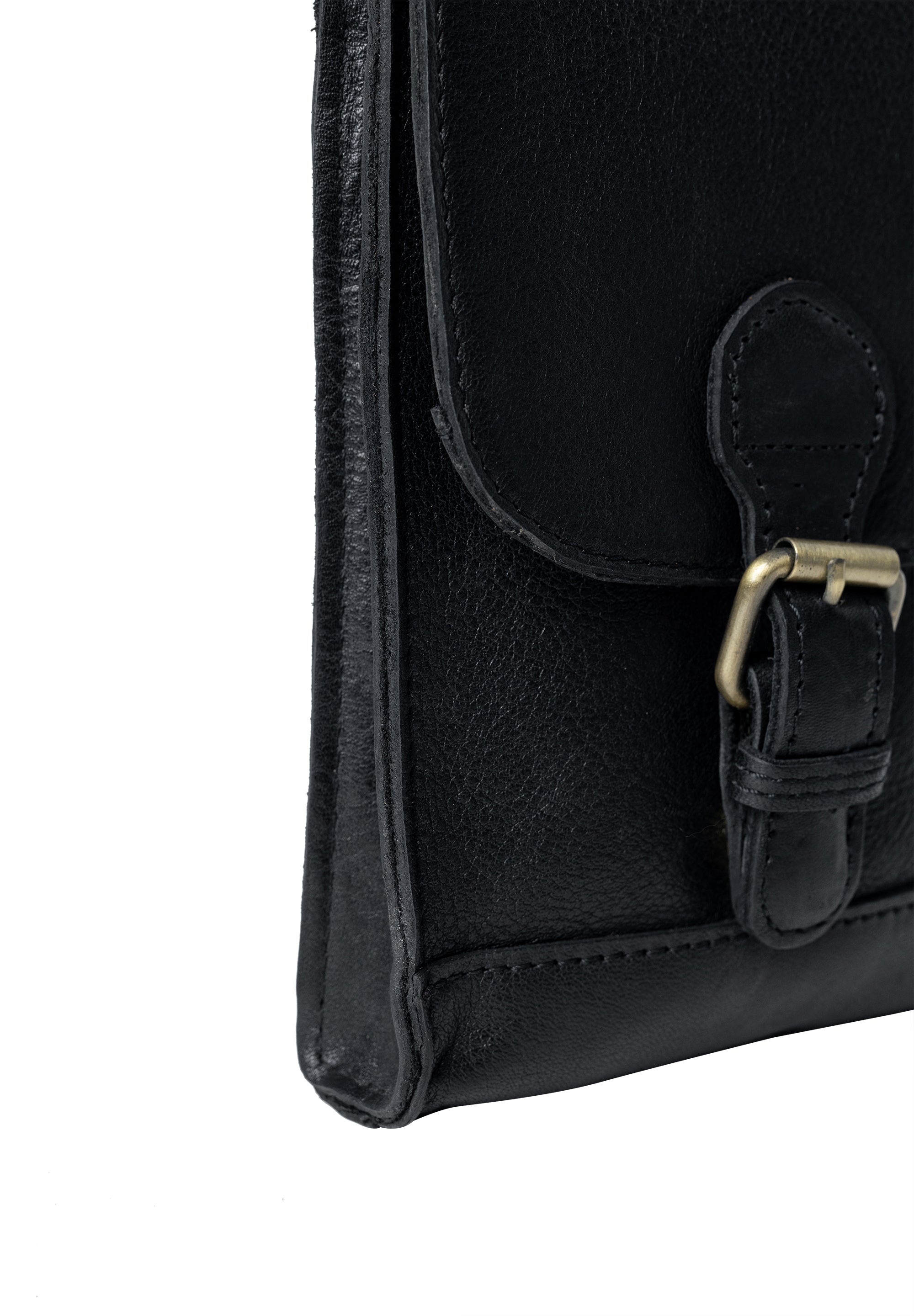Crossbody | Skinnveske | Sort | Jeane Small