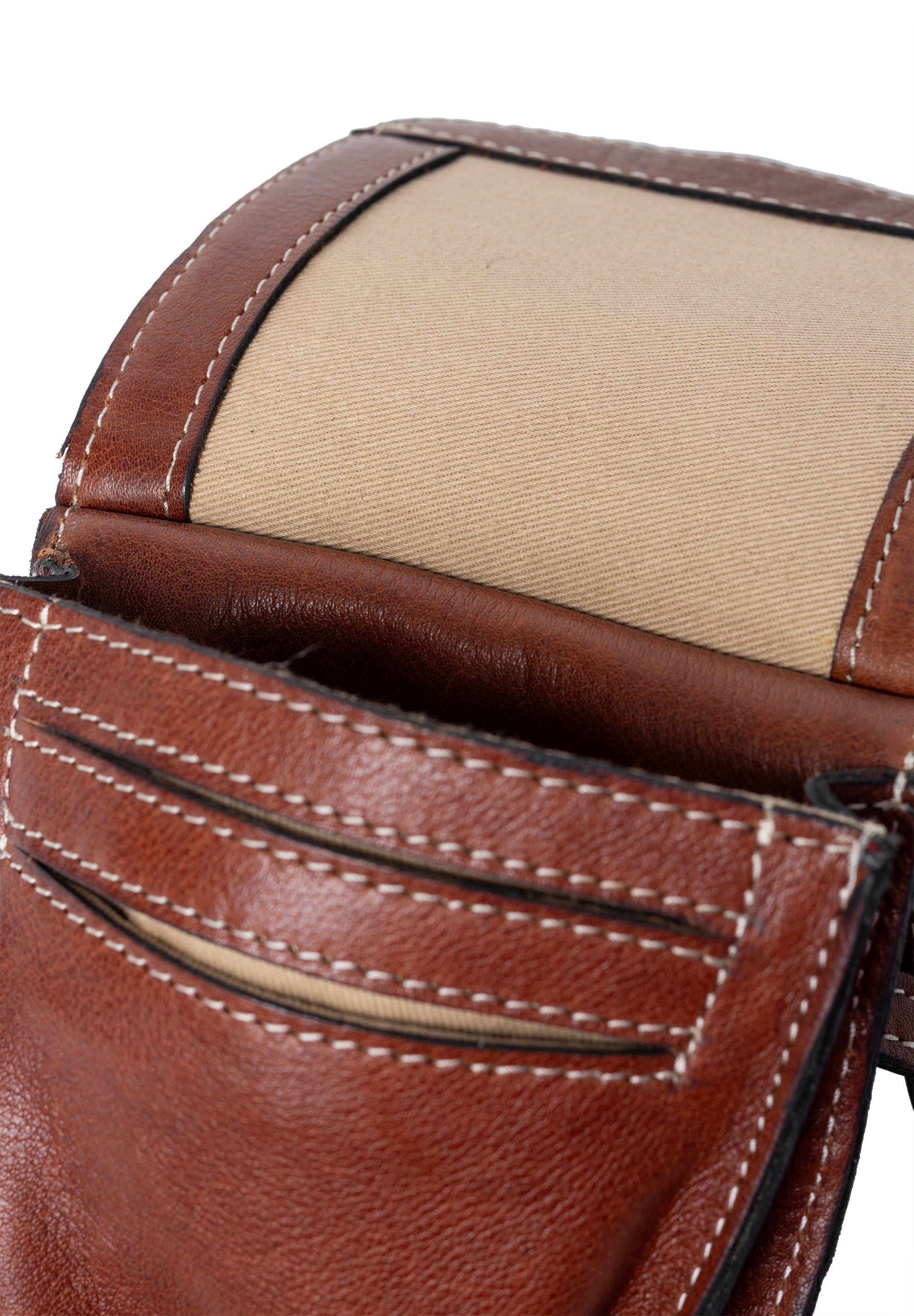 Crossbody | Skinnveske | Cognac | Jeane Small