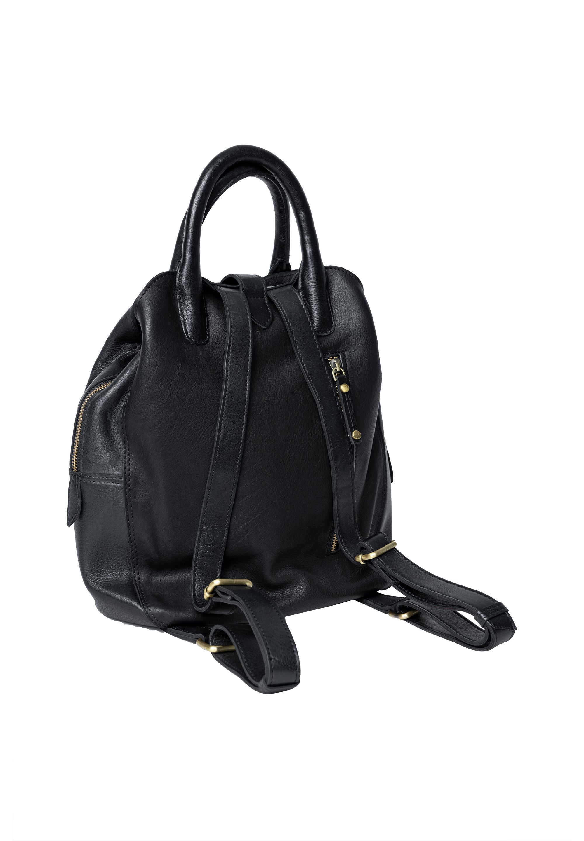 Skinnsekk | Sort | Jeane Backpack