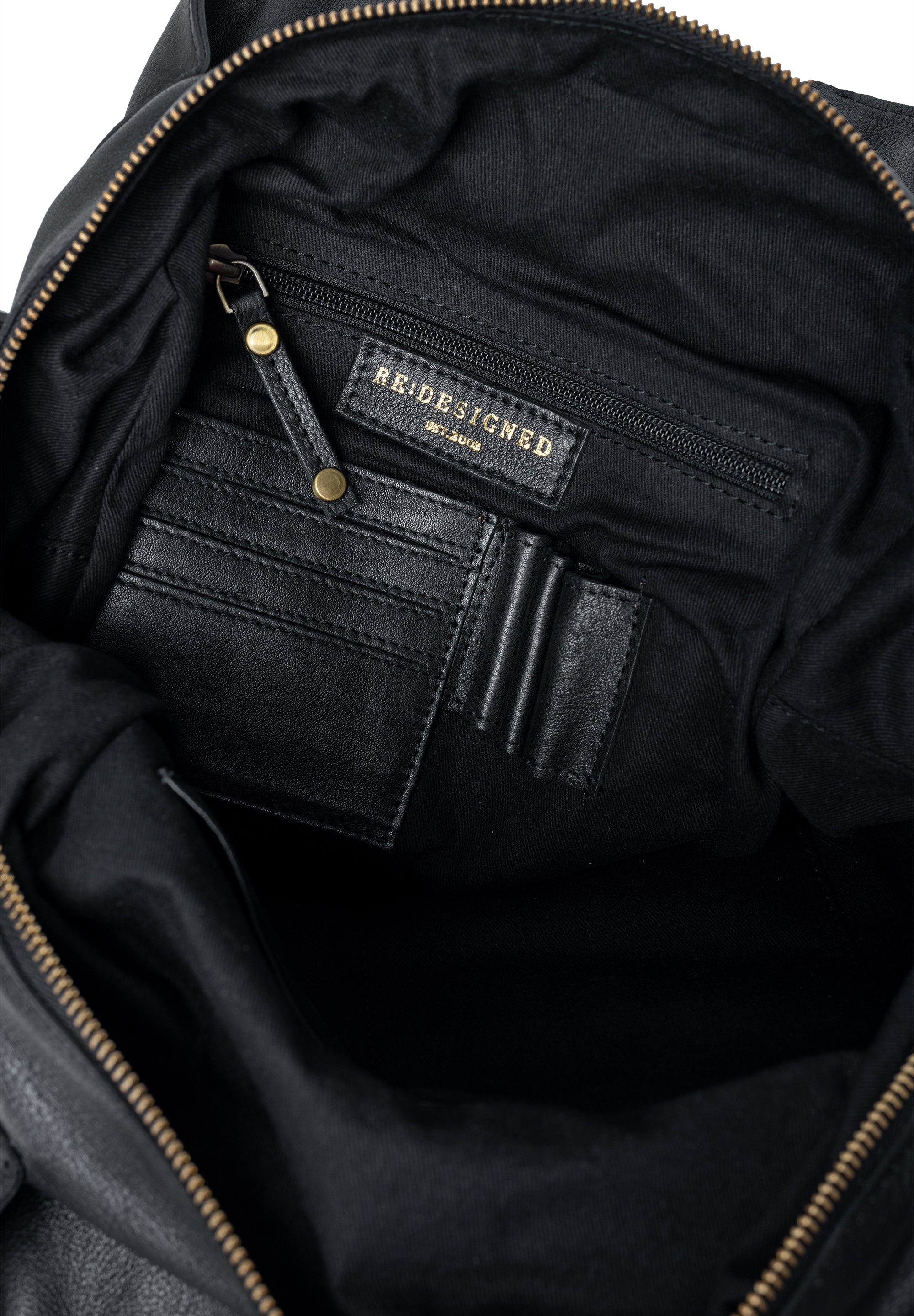 Skinnsekk | Sort | Jeane Backpack