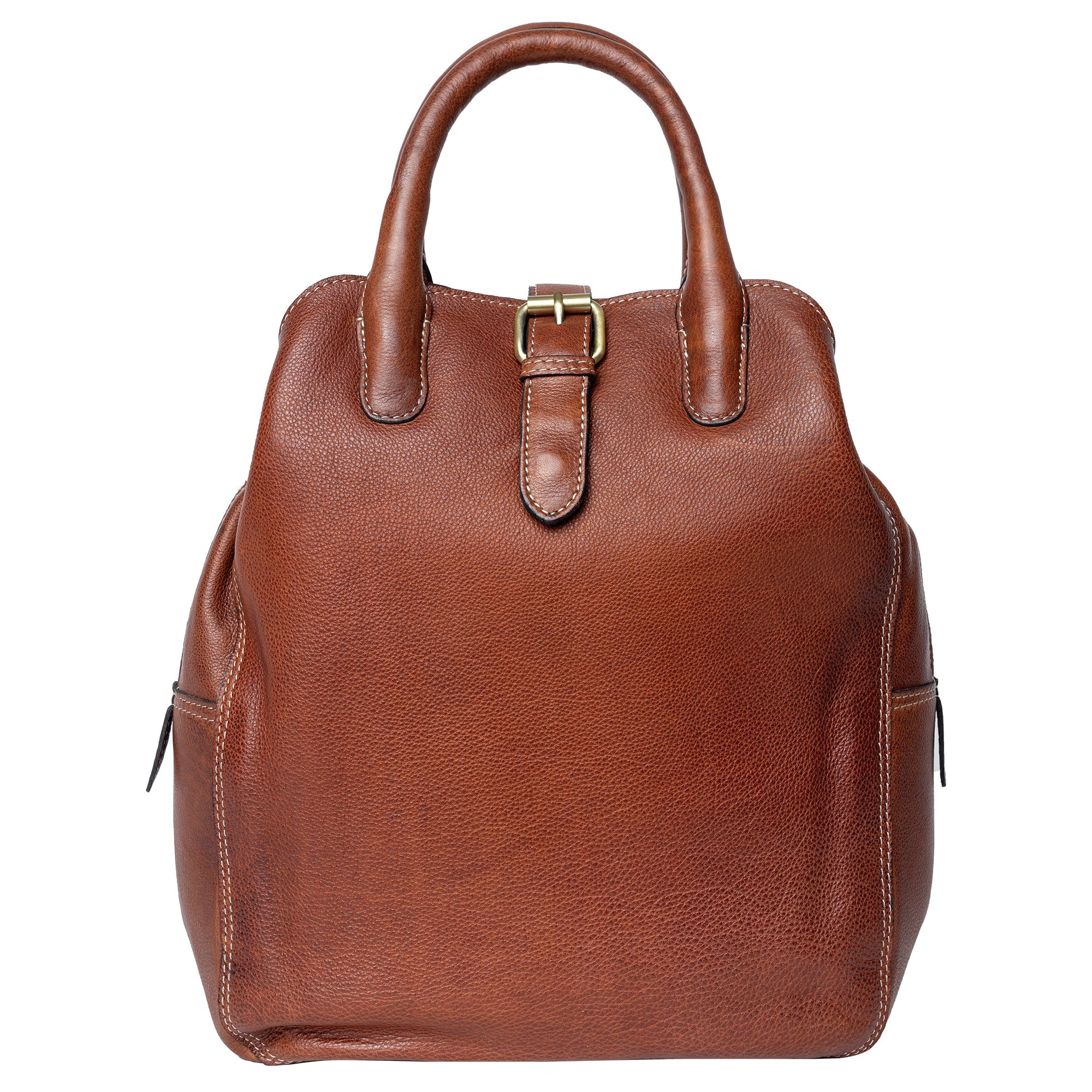 Skinnsekk | Cognac | Jeane Backpack