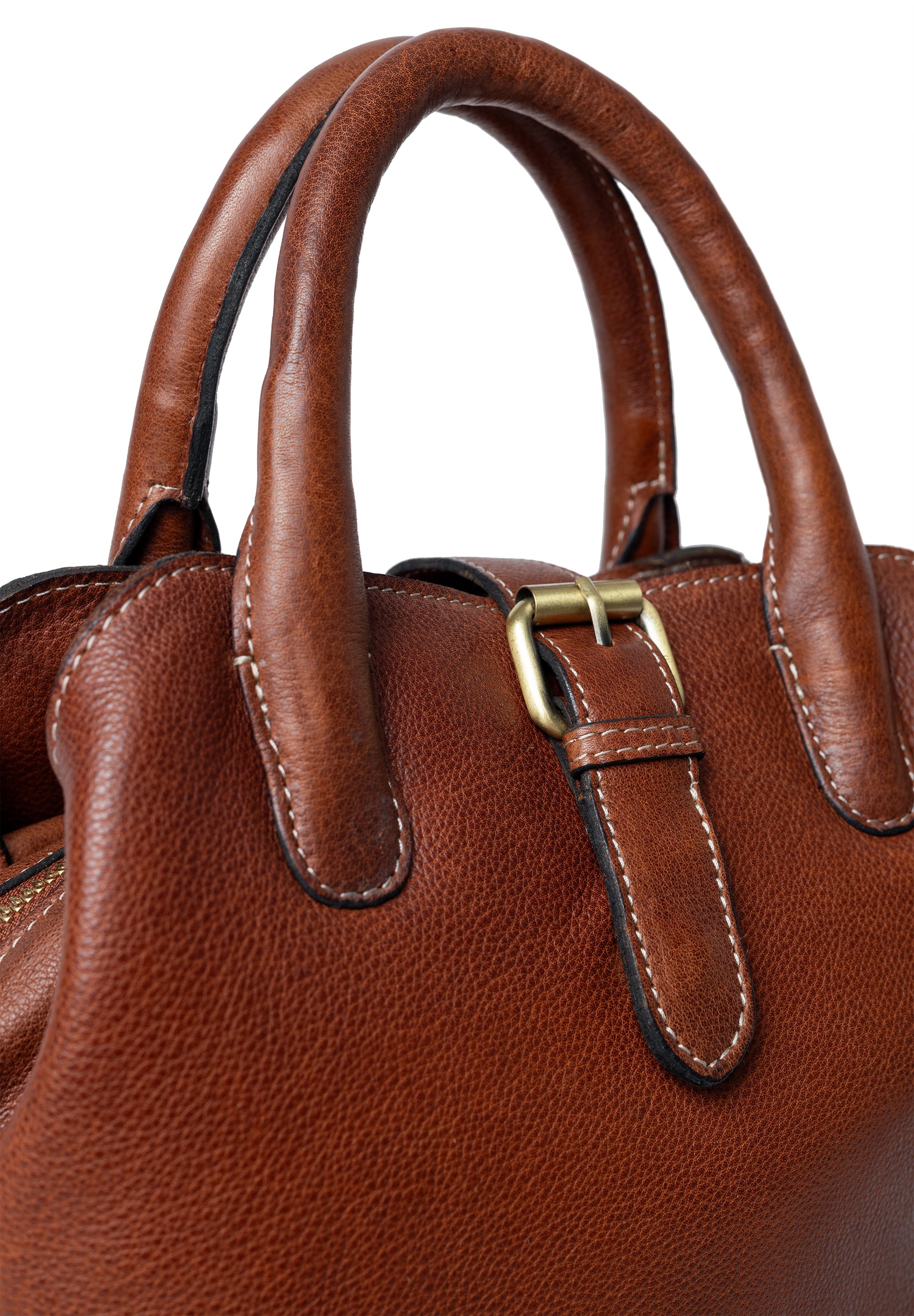 Skinnsekk | Cognac | Jeane Backpack
