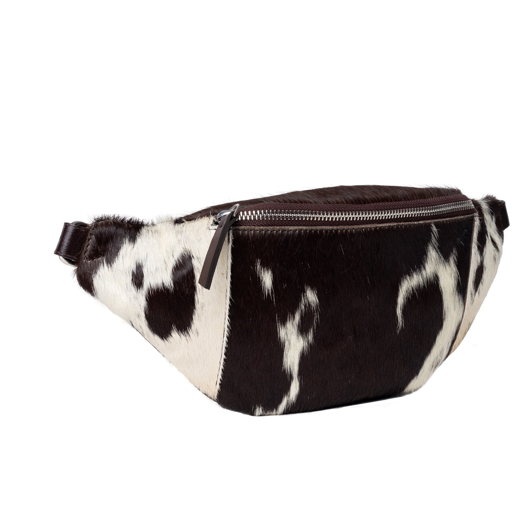 Bumbag | Brun/hvit | Kuskinn | 6523 Jia Bumbag