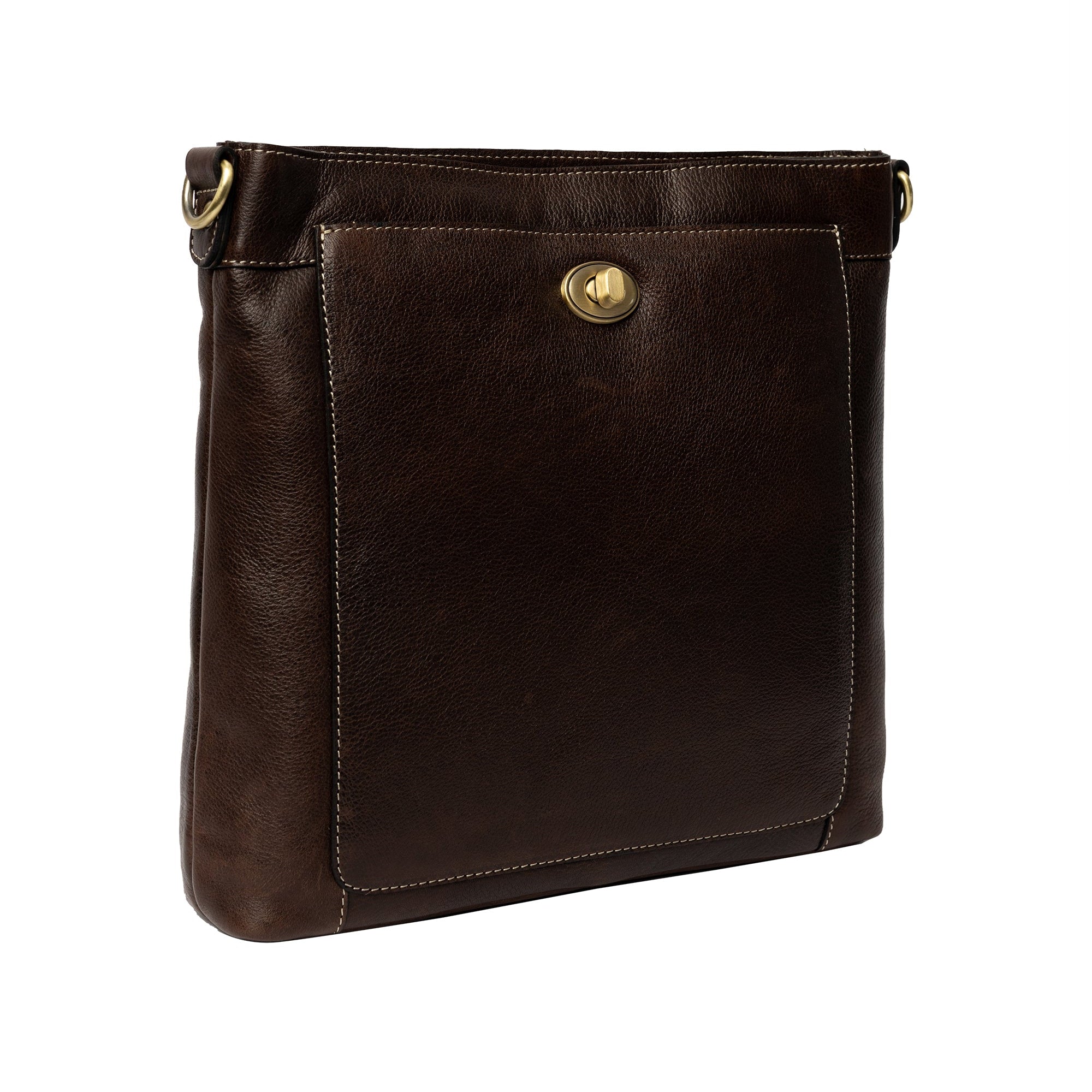 Skinnveske | Klassisk | Mørk Brun | 6536 Moa Big