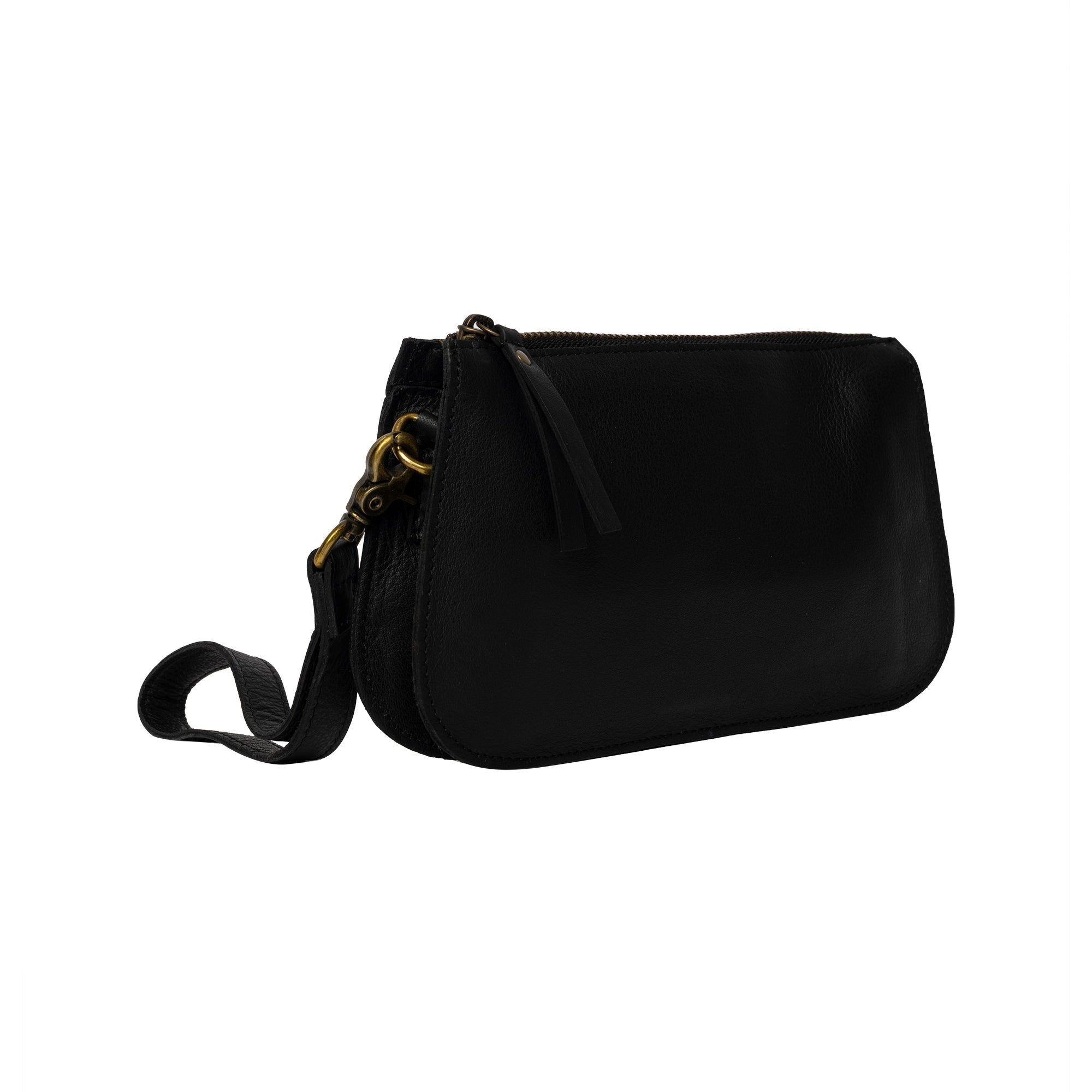 Clutch-Veske/ Crossbody | Sort | 6537 Myn Small
