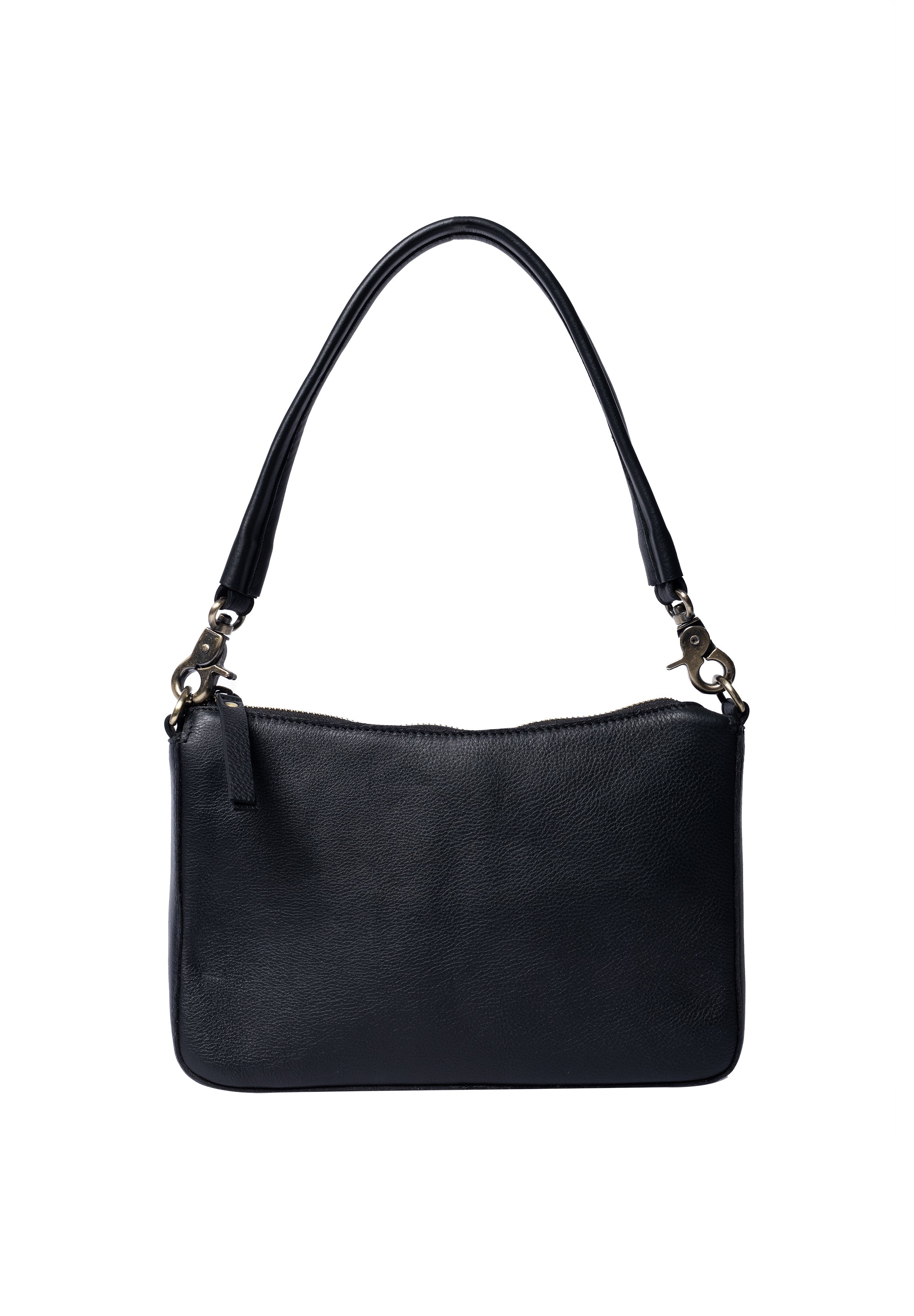 Skulderveske | To reime | Sort | 6598 Nada