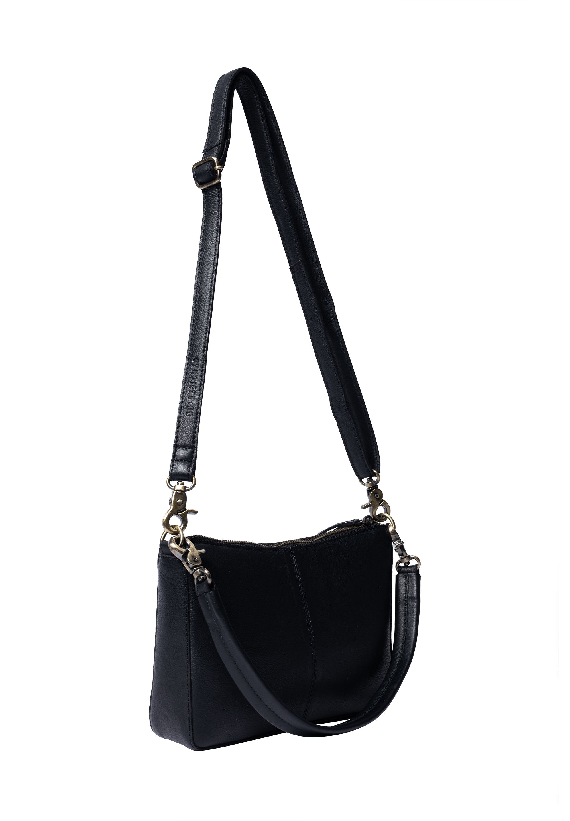 Skulderveske | To reime | Sort | 6598 Nada