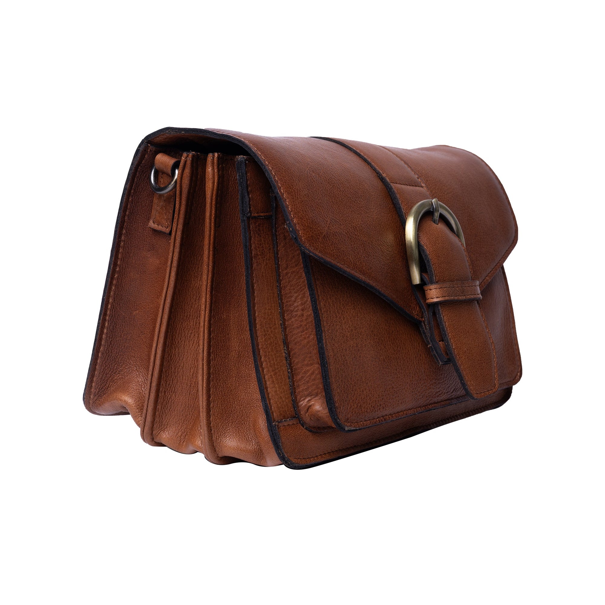 Neko Skulderveske – Walnut, Lang reim