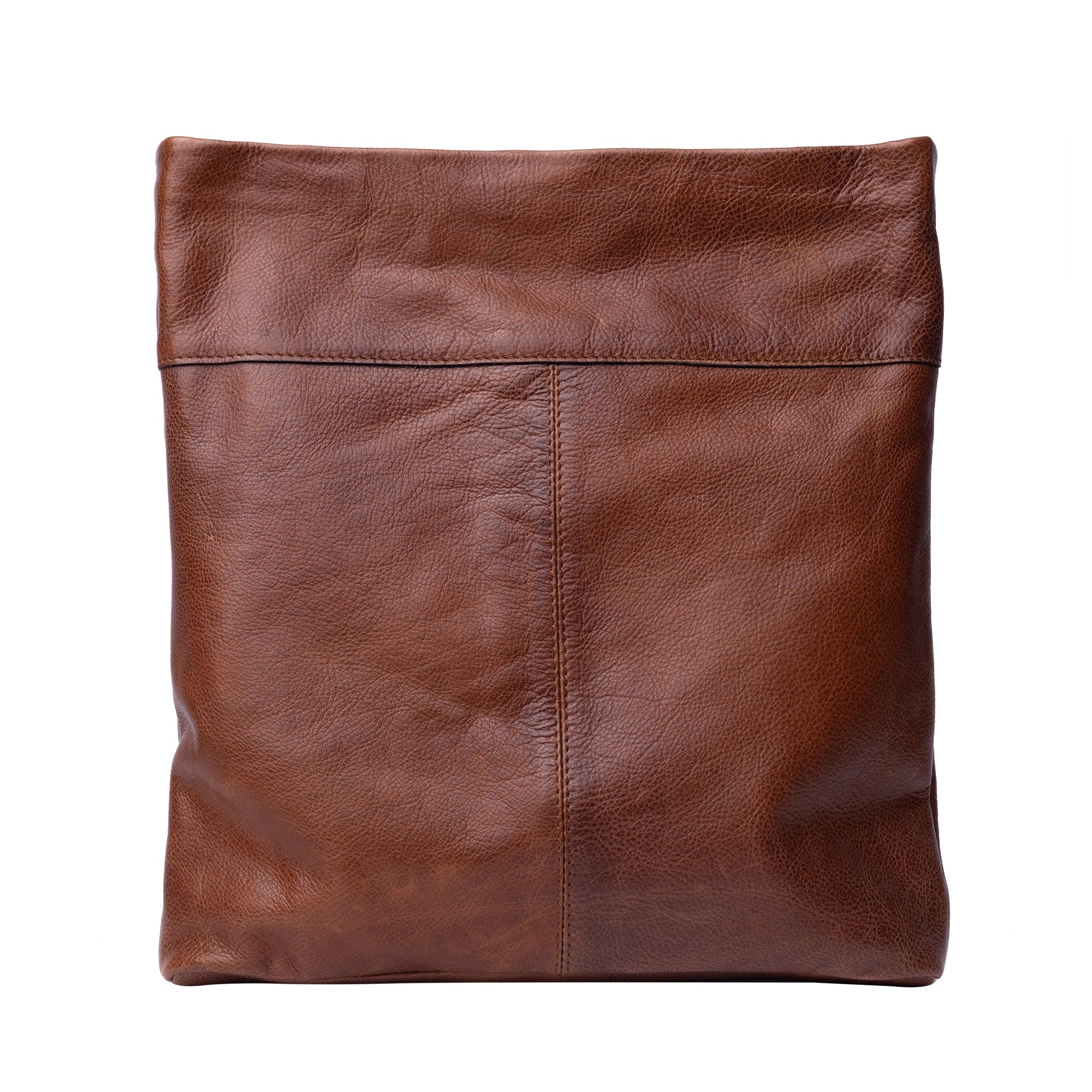 Crossbody veske | Skinn | Justerbar langreim | Walnut | 6644 Olea Big
