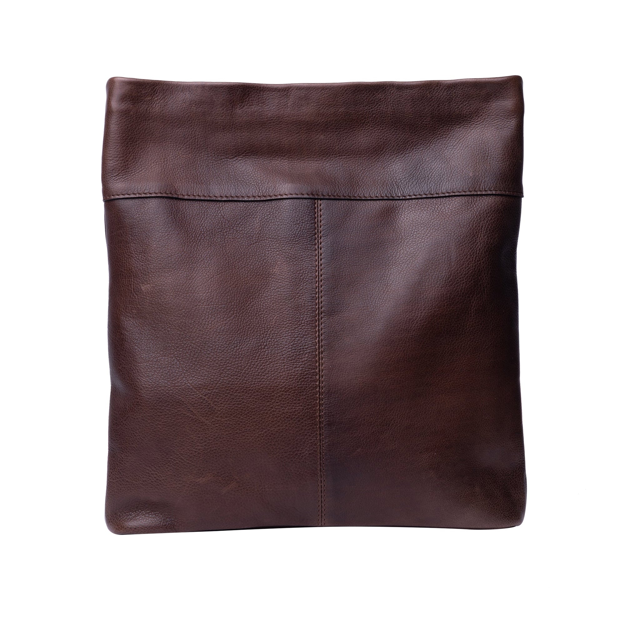 Crossbody veske | Skinn | Justerbar langreim | Woodsmoke | 6644 Olea Big