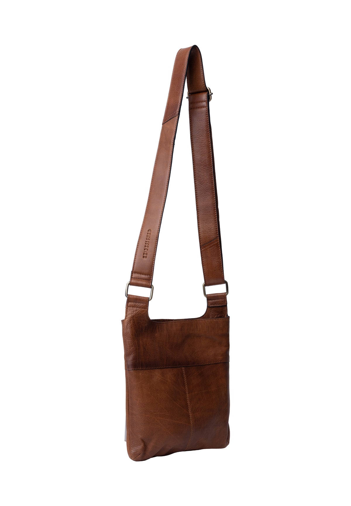Sara Small Crossover skinnveske, Walnut