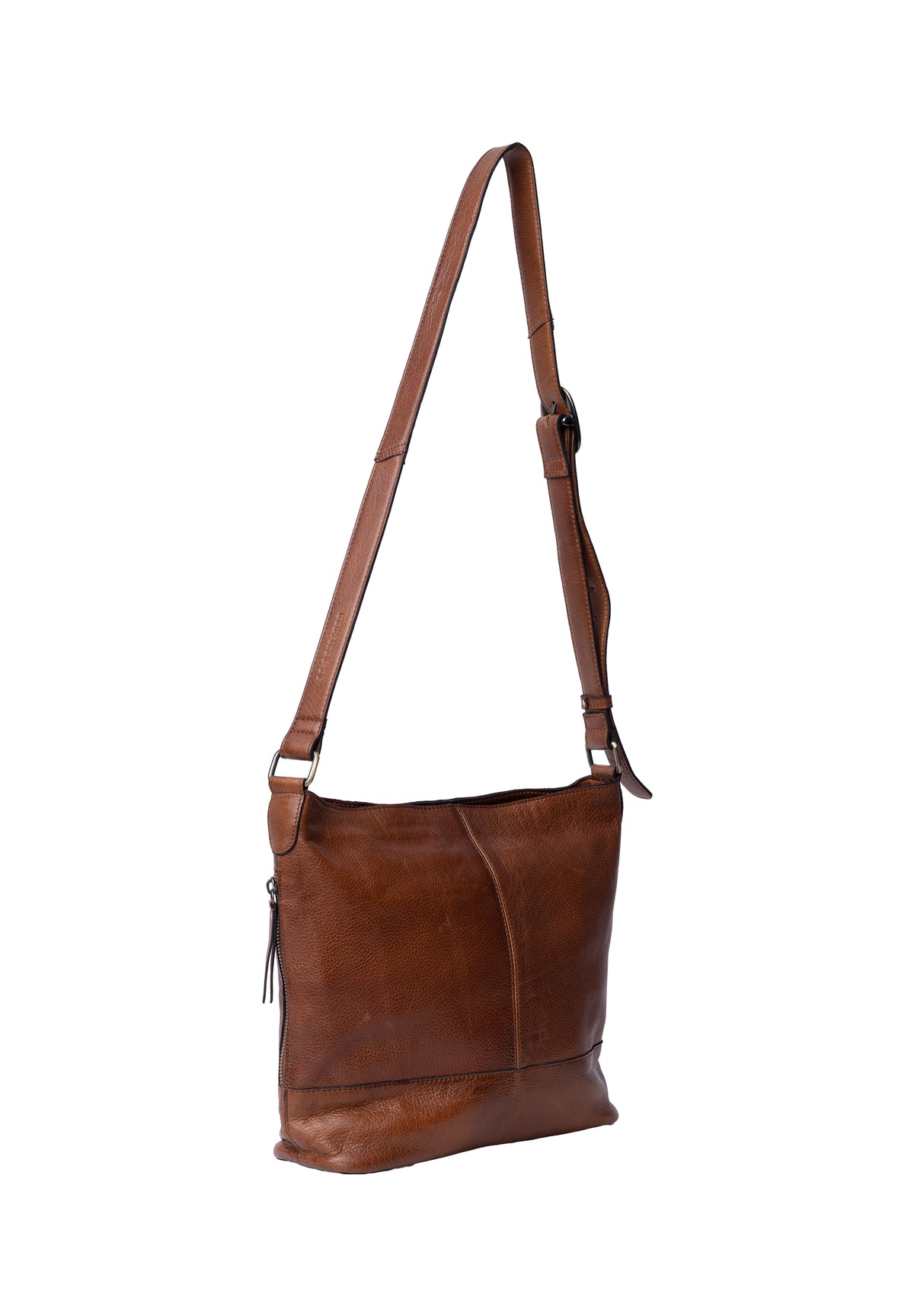Svea Big Crossover Skinnveske, Walnut