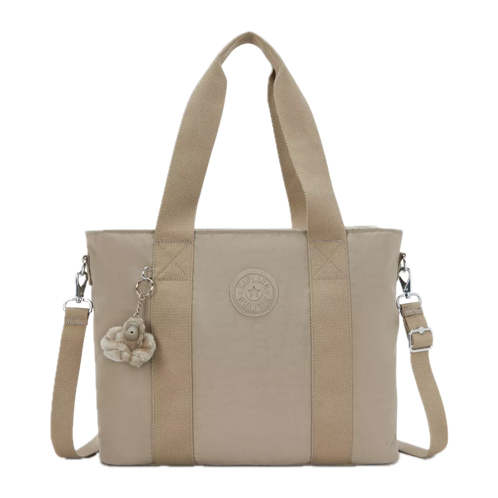 MINTA L, Reiseveske, Soft Taupe