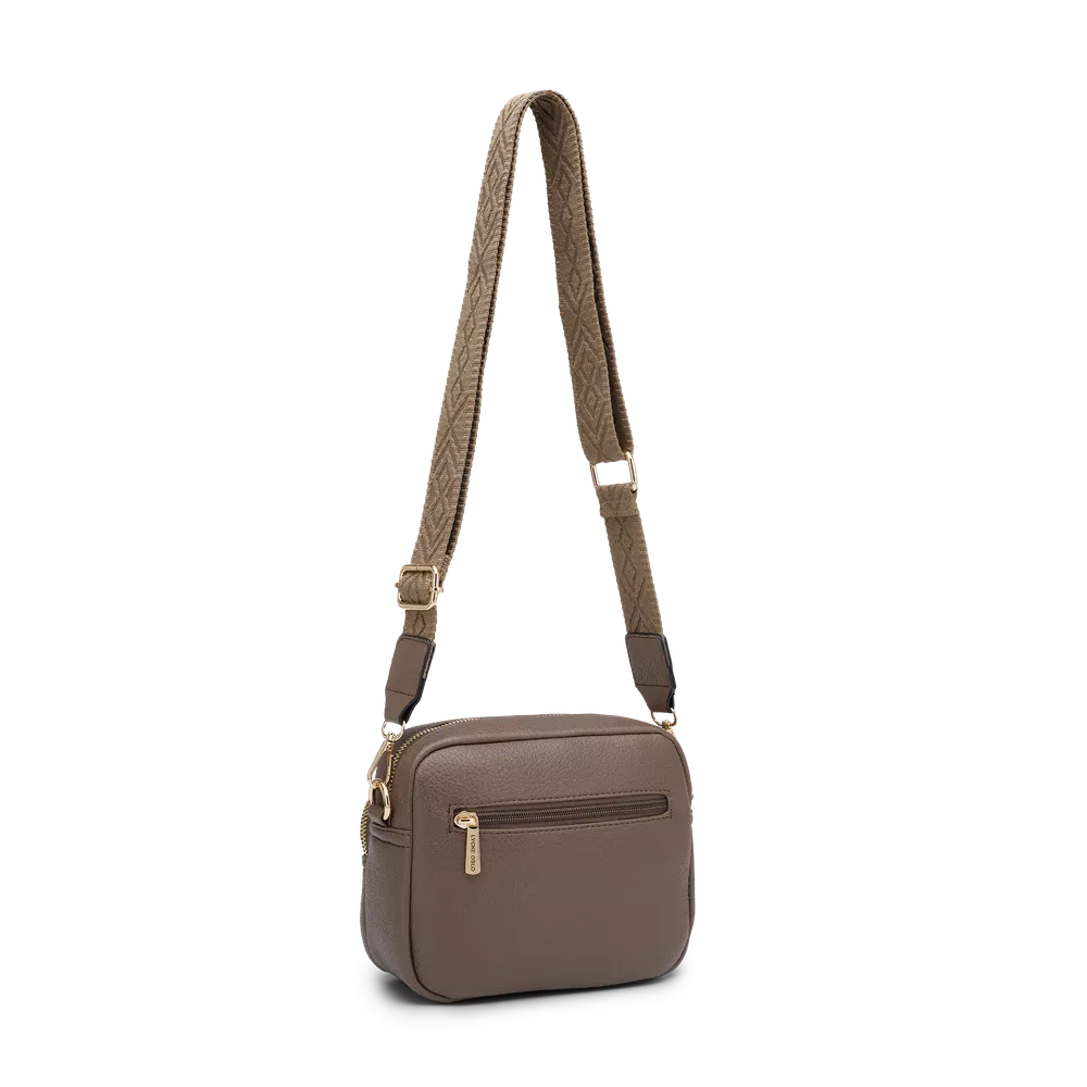 Alma Crossbody veske, Taupe