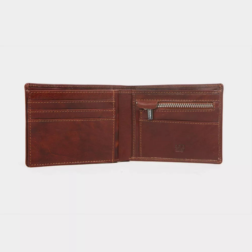 Lommebok | Skinn | Cognac | 2162106